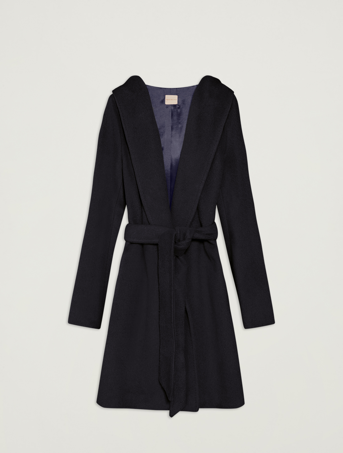 Cappotto corto in beaver, blu marino - Pennyblack Cappotto corto in beaver - blu marino - pennyblack