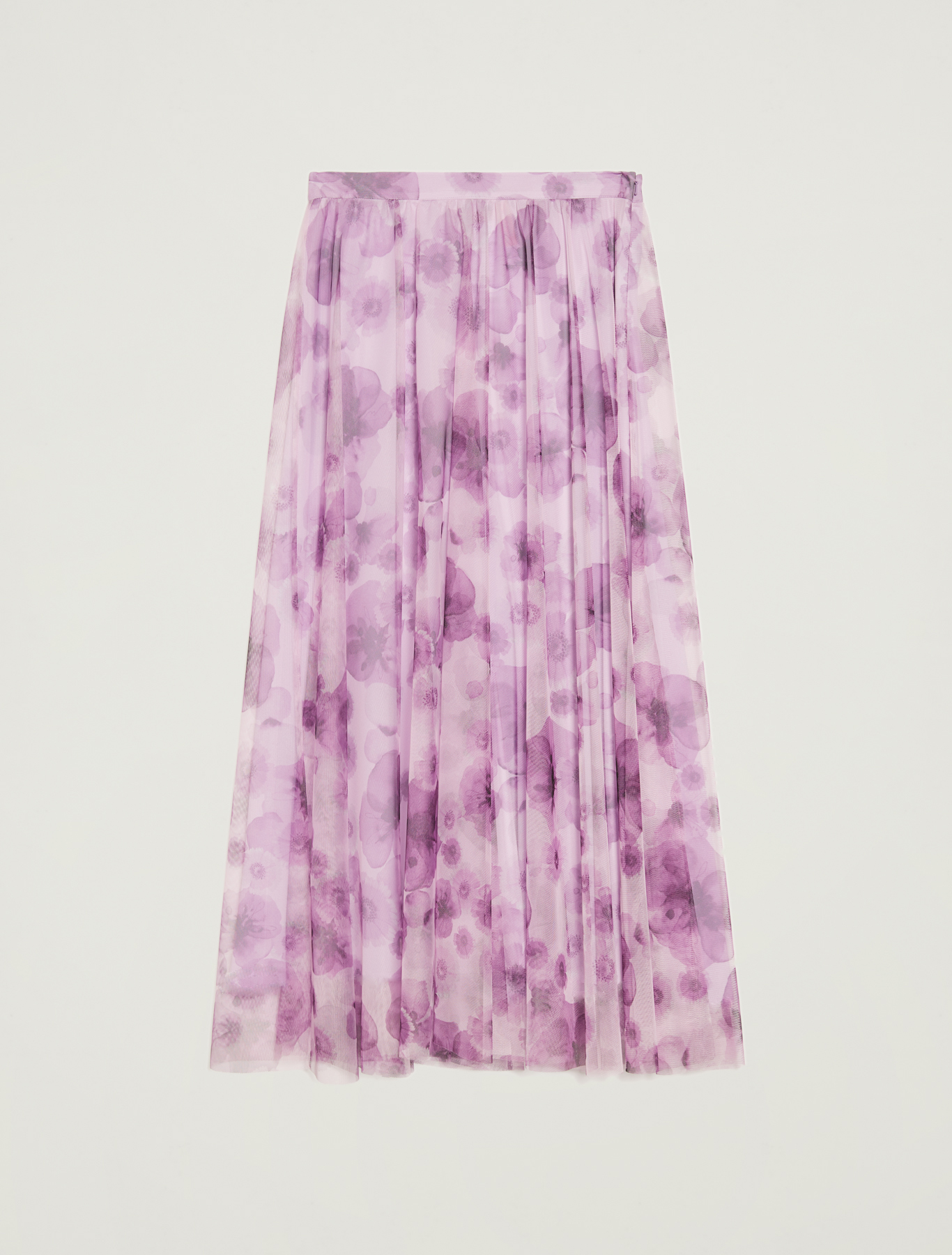 Maxi-gonna in tulle floreale, fantasia lilla - Pennyblack Maxi-gonna in tulle floreale - fantasia lilla - pennyblack