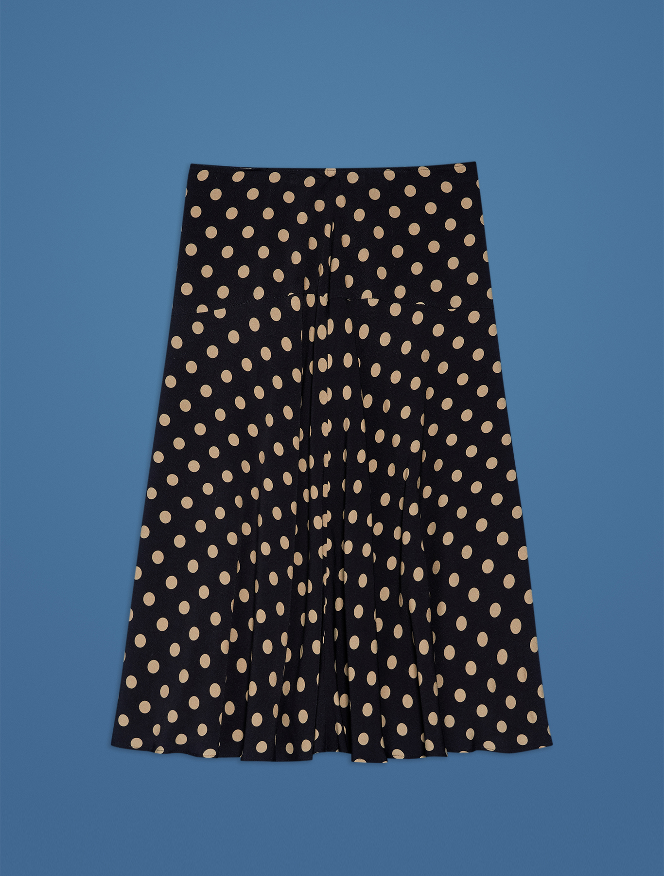 Gonna midi in sablé, fantasia beige - Pennyblack Gonna midi in sablé - fantasia beige - pennyblack