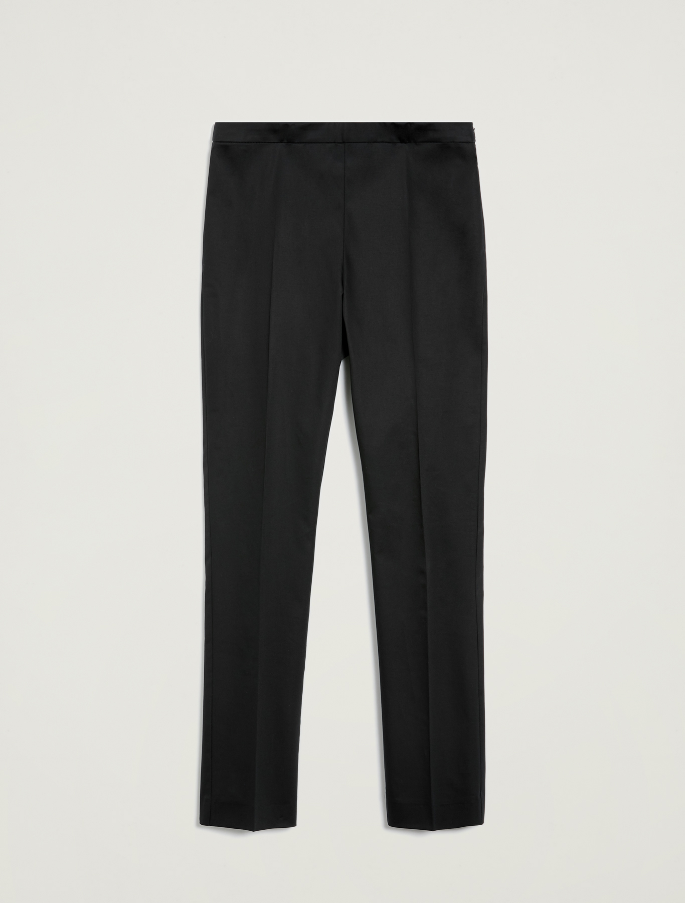 Skinny cotton satin trousers, black - Pennyblack Skinny cotton satin trousers - black - pennyblack