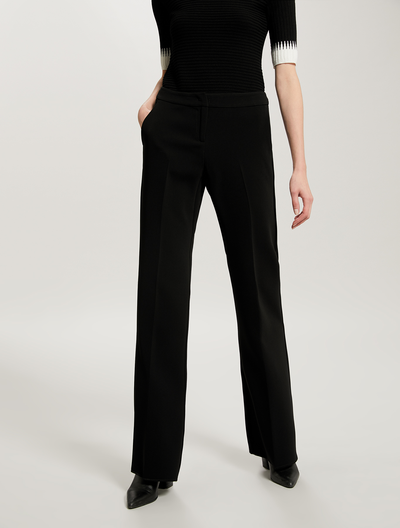 Floaty wide-leg trousers, black - Pennyblack Floaty wide-leg trousers - black - pennyblack