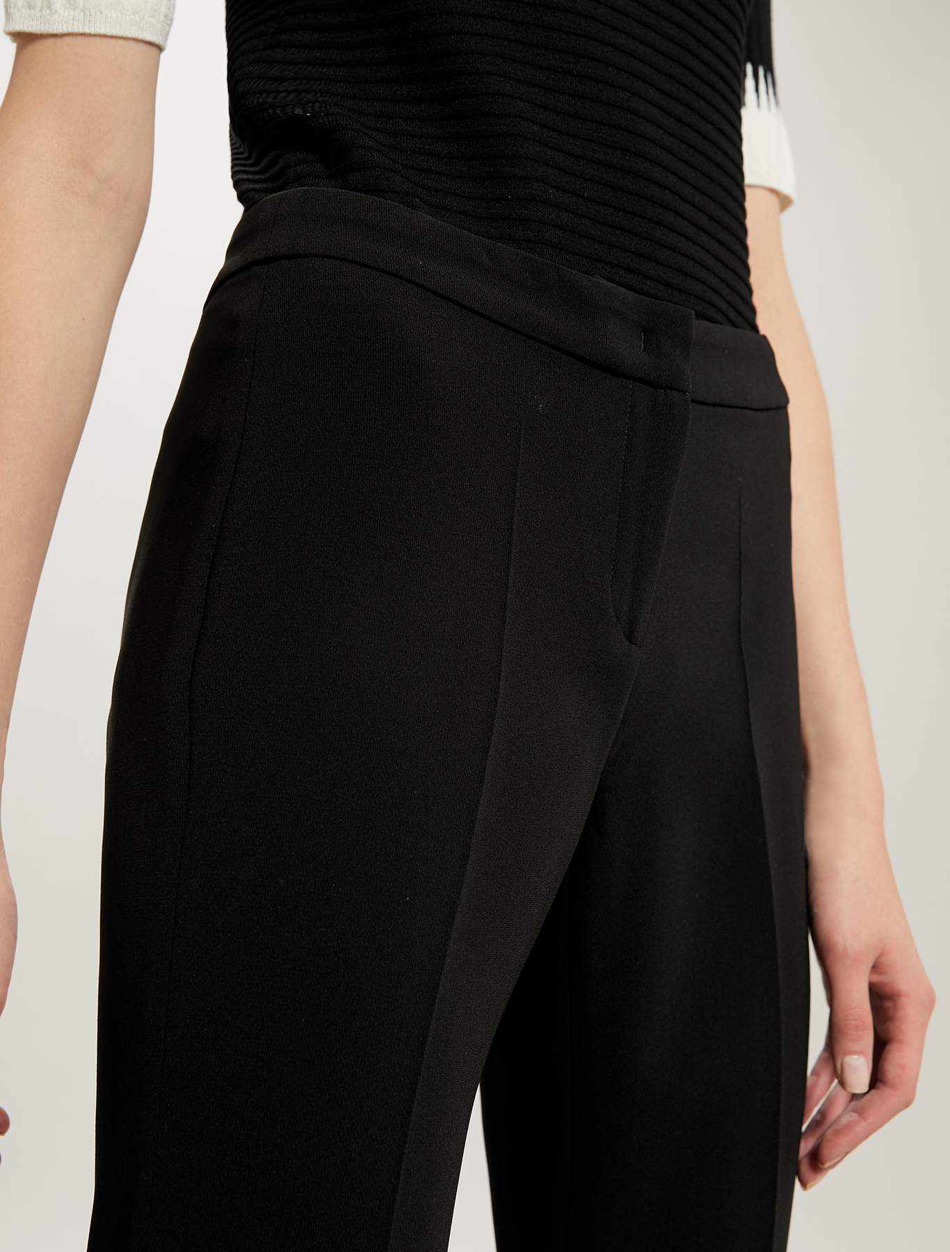 Slim fit fluid trousers, black - Pennyblack Slim fit fluid trousers - black - pennyblack
