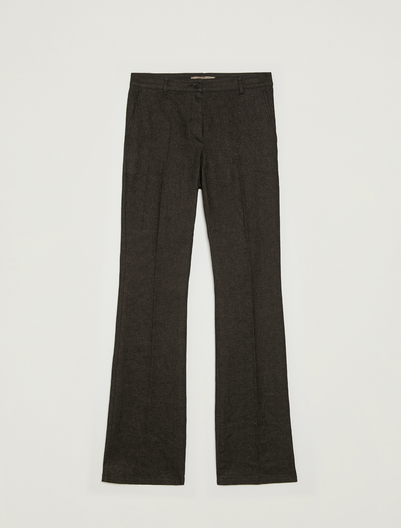 Jeans bootcut neri con lamé, nero - Pennyblack Jeans bootcut neri con lamé - nero - pennyblack