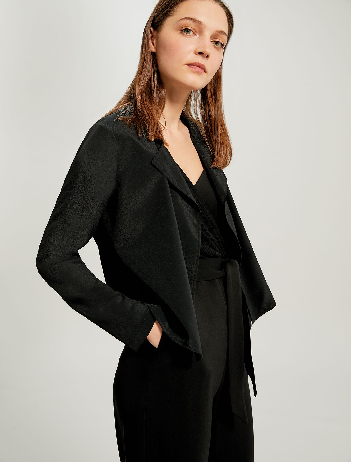 Lightweight deconstructed jacket, black - Pennyblack Lightweight deconstructed jacket - black - pennyblack