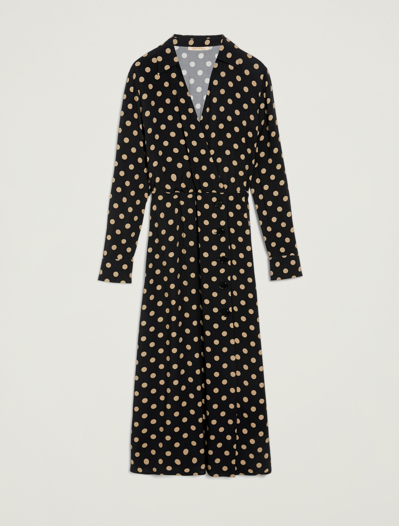 Sablé midi dress, beige pattern - Pennyblack Sablé midi dress - beige pattern - pennyblack