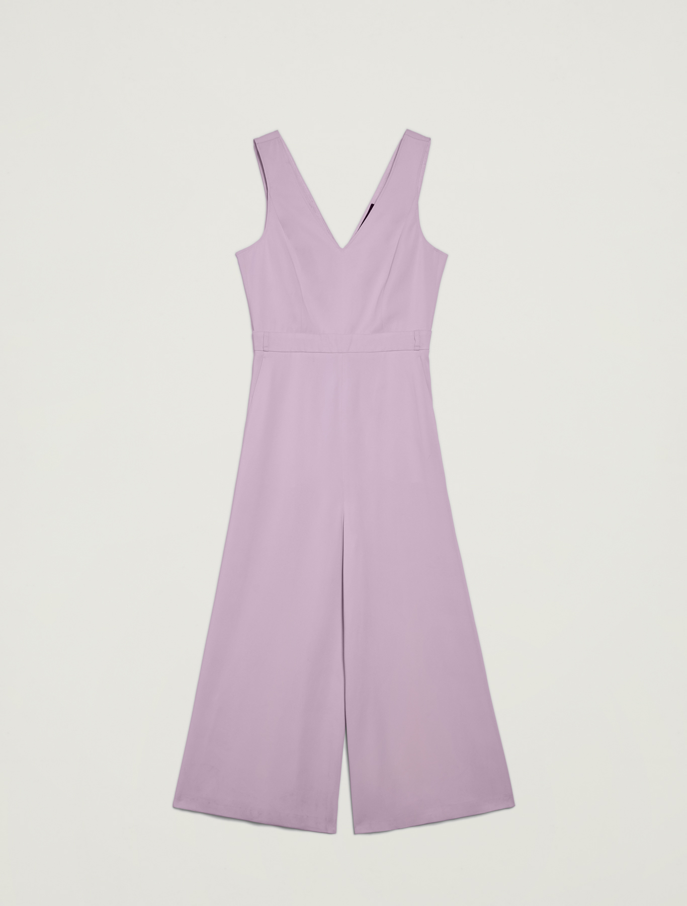 Cropped belted jumpsuit, lilac - Pennyblack Cropped belted jumpsuit - lilac - pennyblack