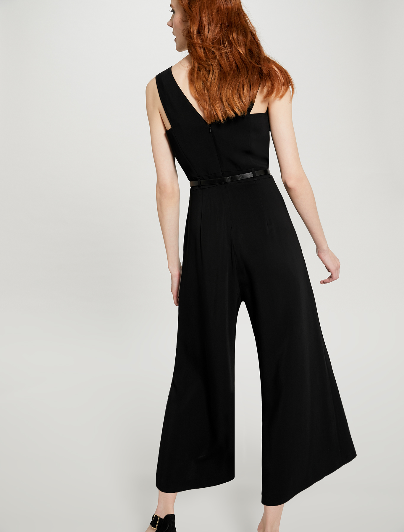 Tuta cropped con cintura, nero - Pennyblack Tuta cropped con cintura - nero - pennyblack