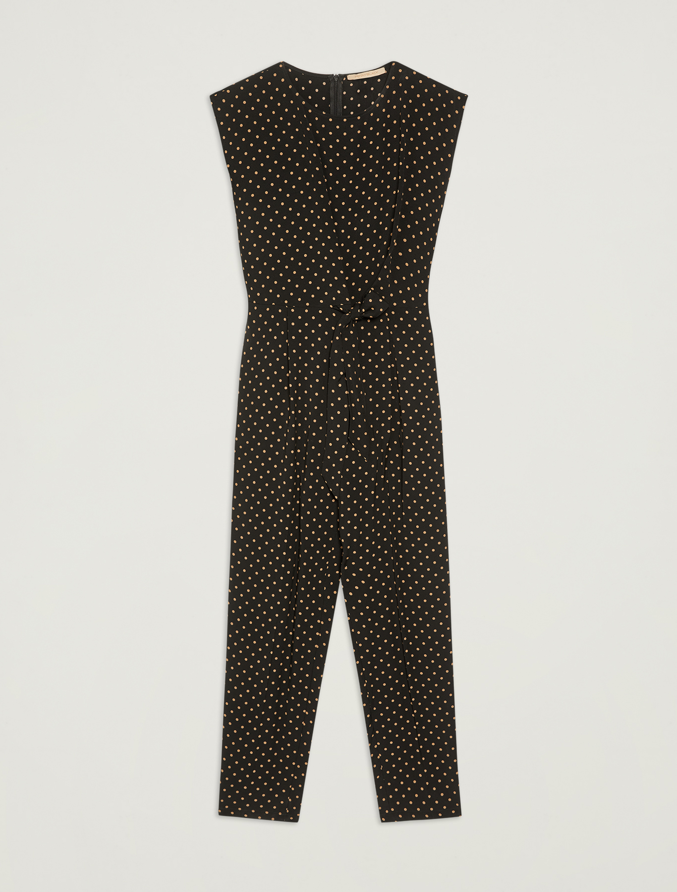 Polka dot sablé jumpsuit, black pattern - Pennyblack Polka dot sablé jumpsuit - black pattern - pennyblack