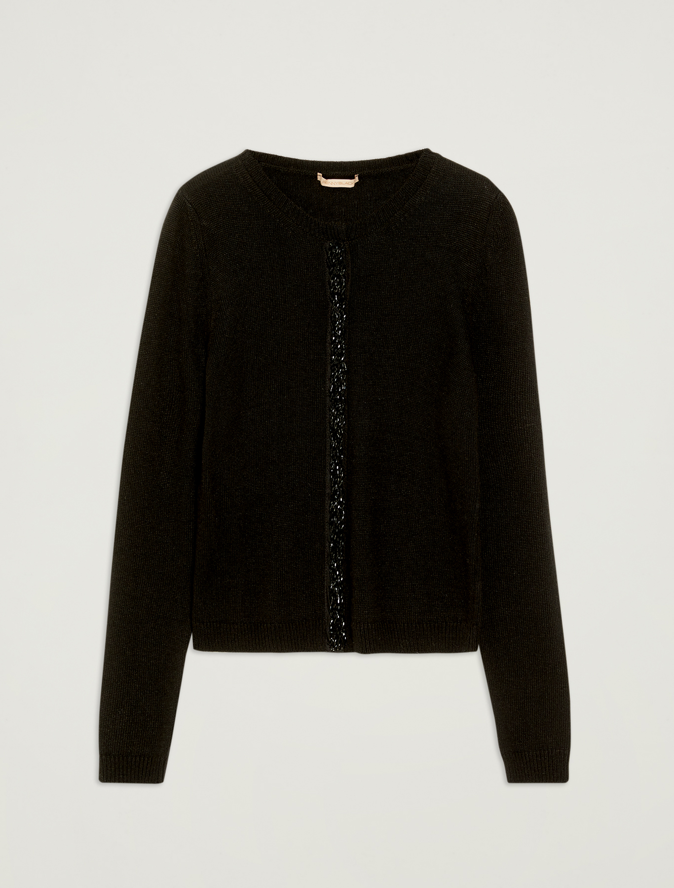 Cardigan with beaded trim, black - Pennyblack Cardigan with beaded trim - black - pennyblack