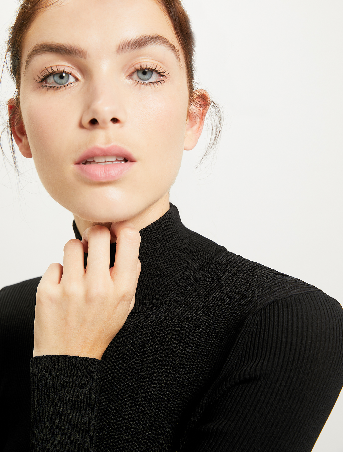Lupetto in maglia a costine, nero - Pennyblack Lupetto in maglia a costine - nero - pennyblack