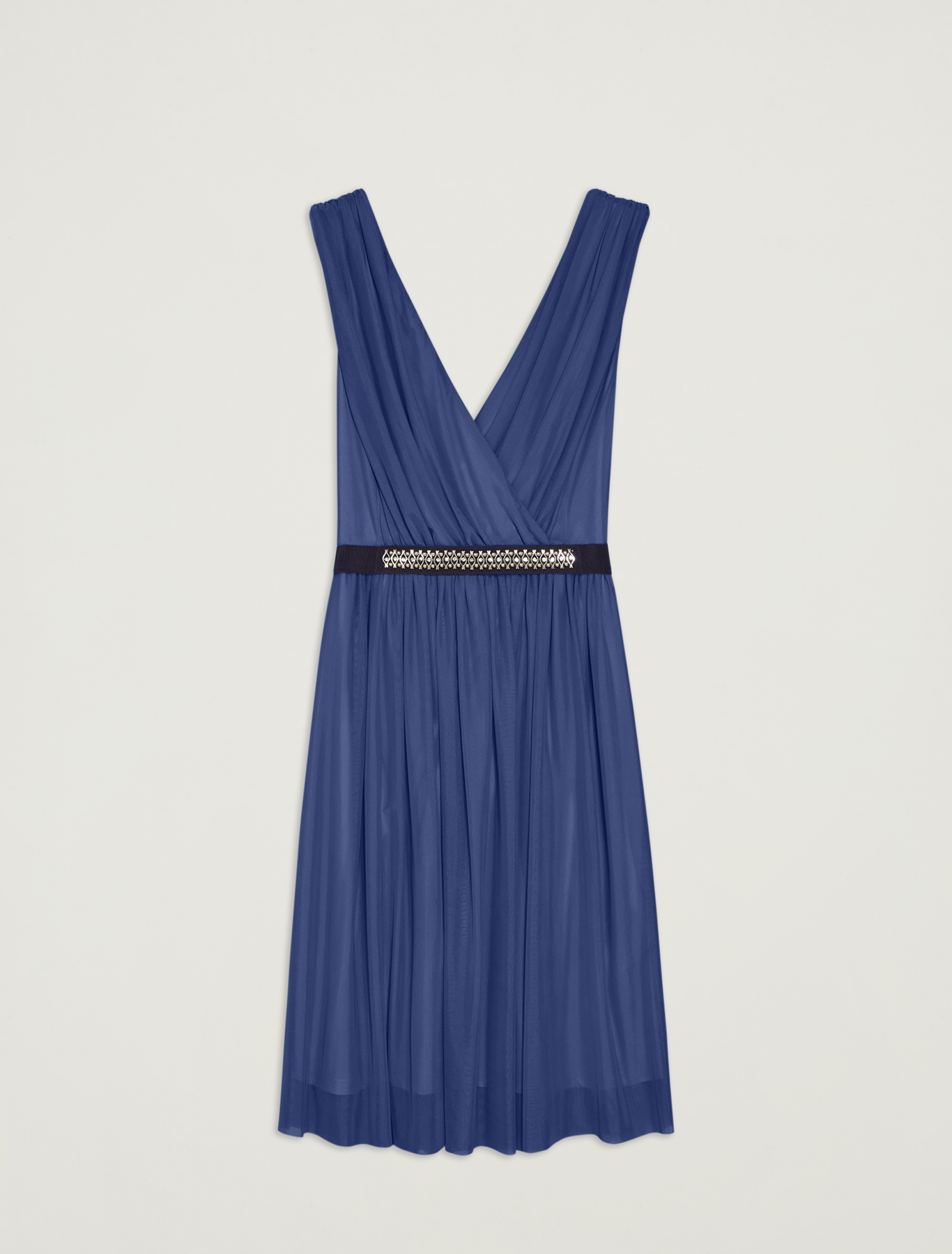 Draped tulle dress, midnight blue - Pennyblack Draped tulle dress - midnight blue - pennyblack