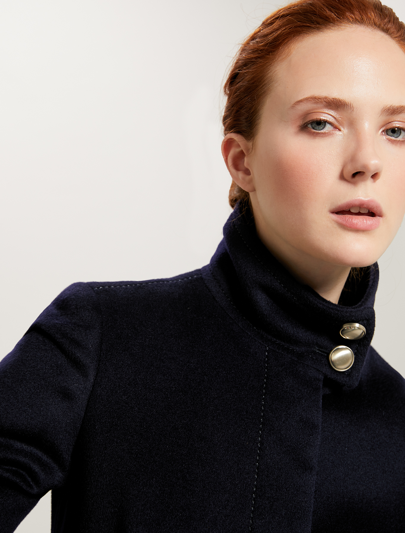 Pure wool slim-fit coat, midnight blue - Pennyblack Pure wool slim-fit coat - midnight blue - pennyblack