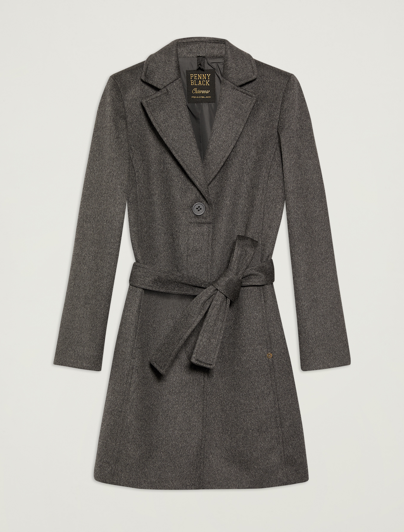 Pure wool coat, dark grey - Pennyblack Pure wool coat - dark grey - pennyblack