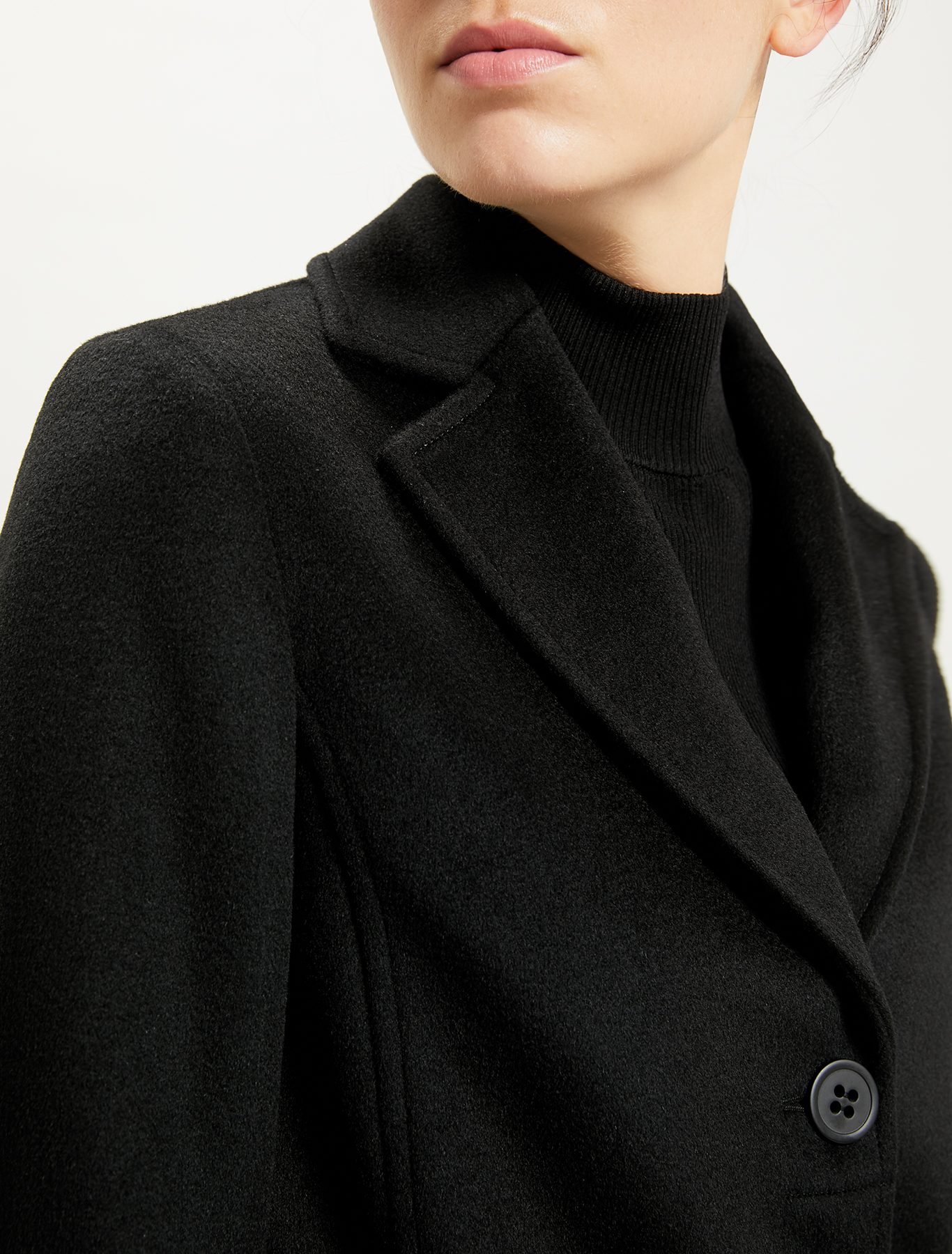 Pure wool coat, black - Pennyblack Pure wool coat - black - pennyblack