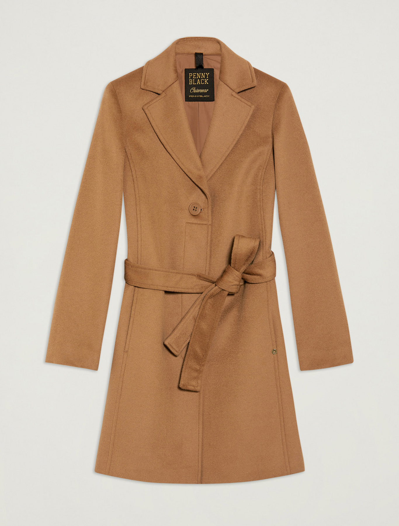 Pure wool coat, camel - Pennyblack Pure wool coat - camel - pennyblack