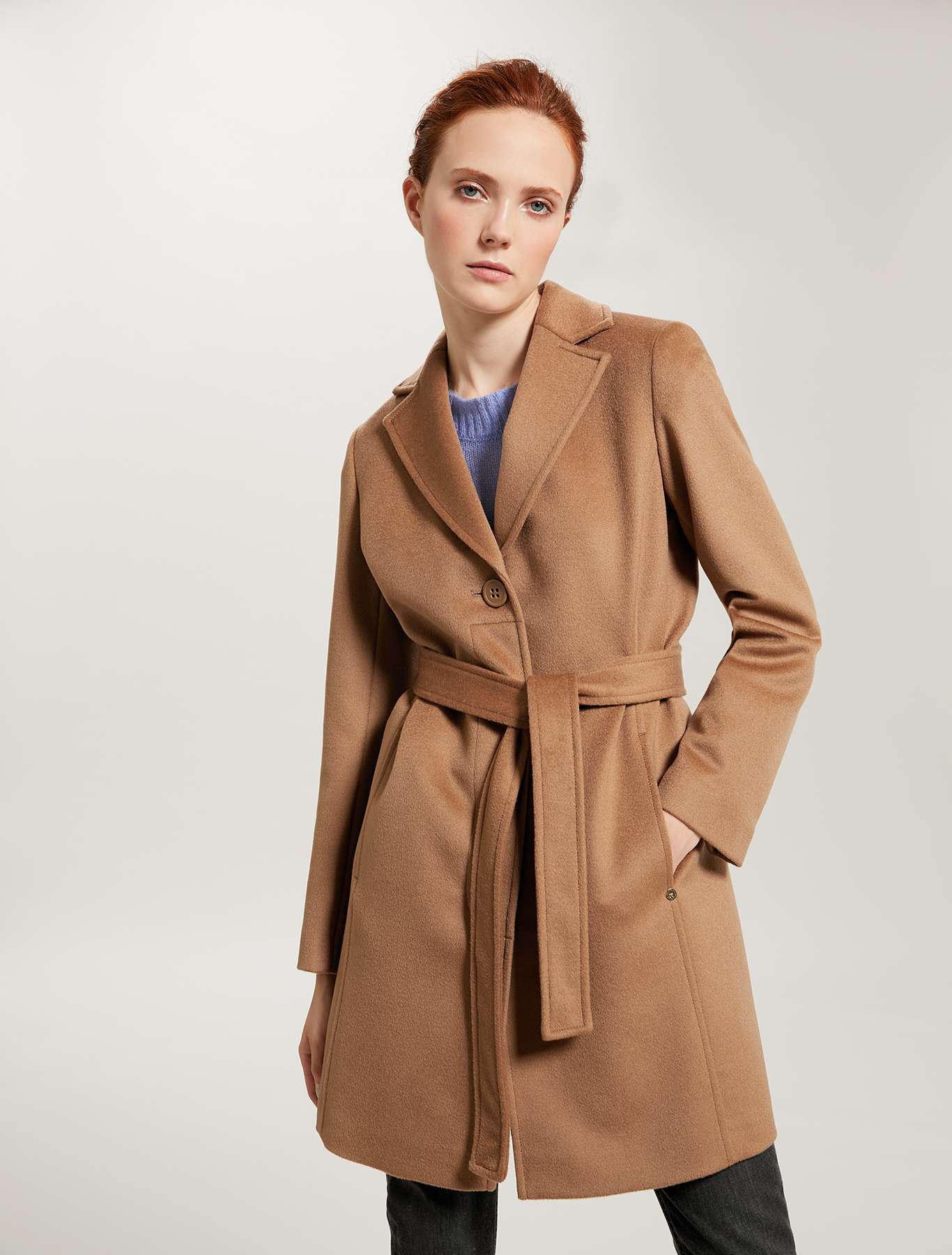 Pure wool coat, camel - Pennyblack Pure wool coat - camel - pennyblack