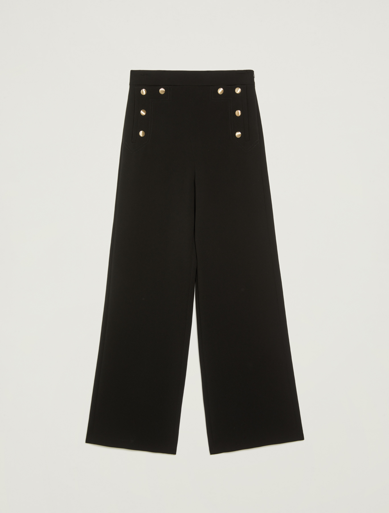 Pantaloni con bottoni marinière, nero - Pennyblack Pantaloni con bottoni marinière - nero - pennyblack