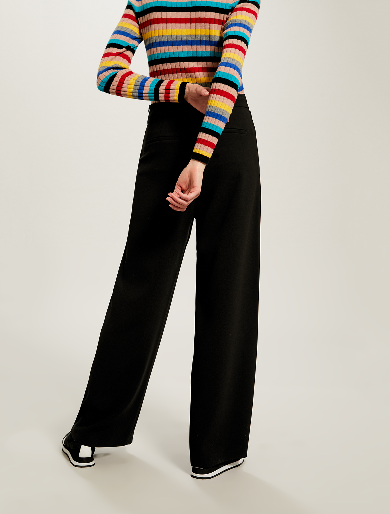 Pantaloni con bottoni marinière, nero - Pennyblack Pantaloni con bottoni marinière - nero - pennyblack