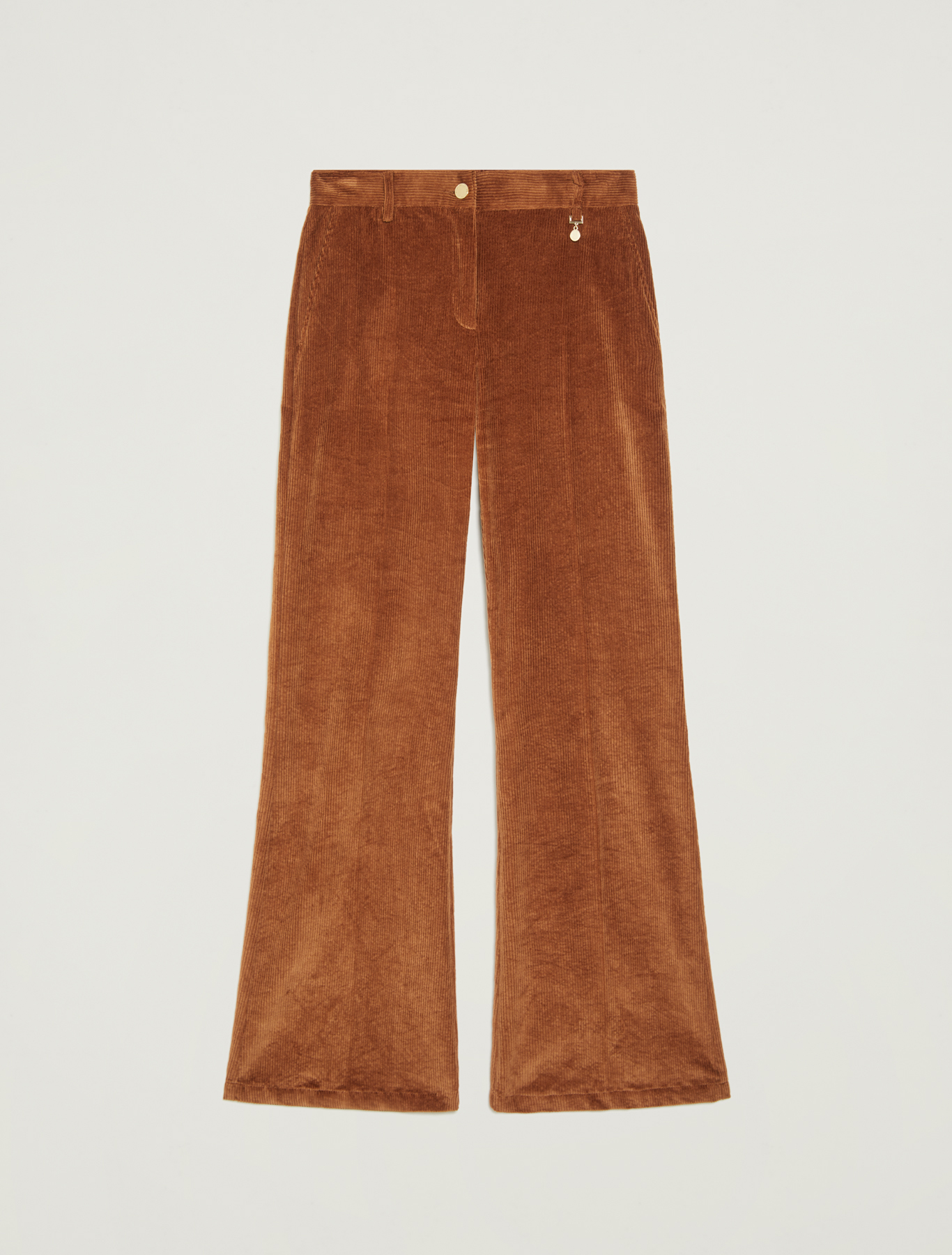 Corduroy trousers, brown - Pennyblack