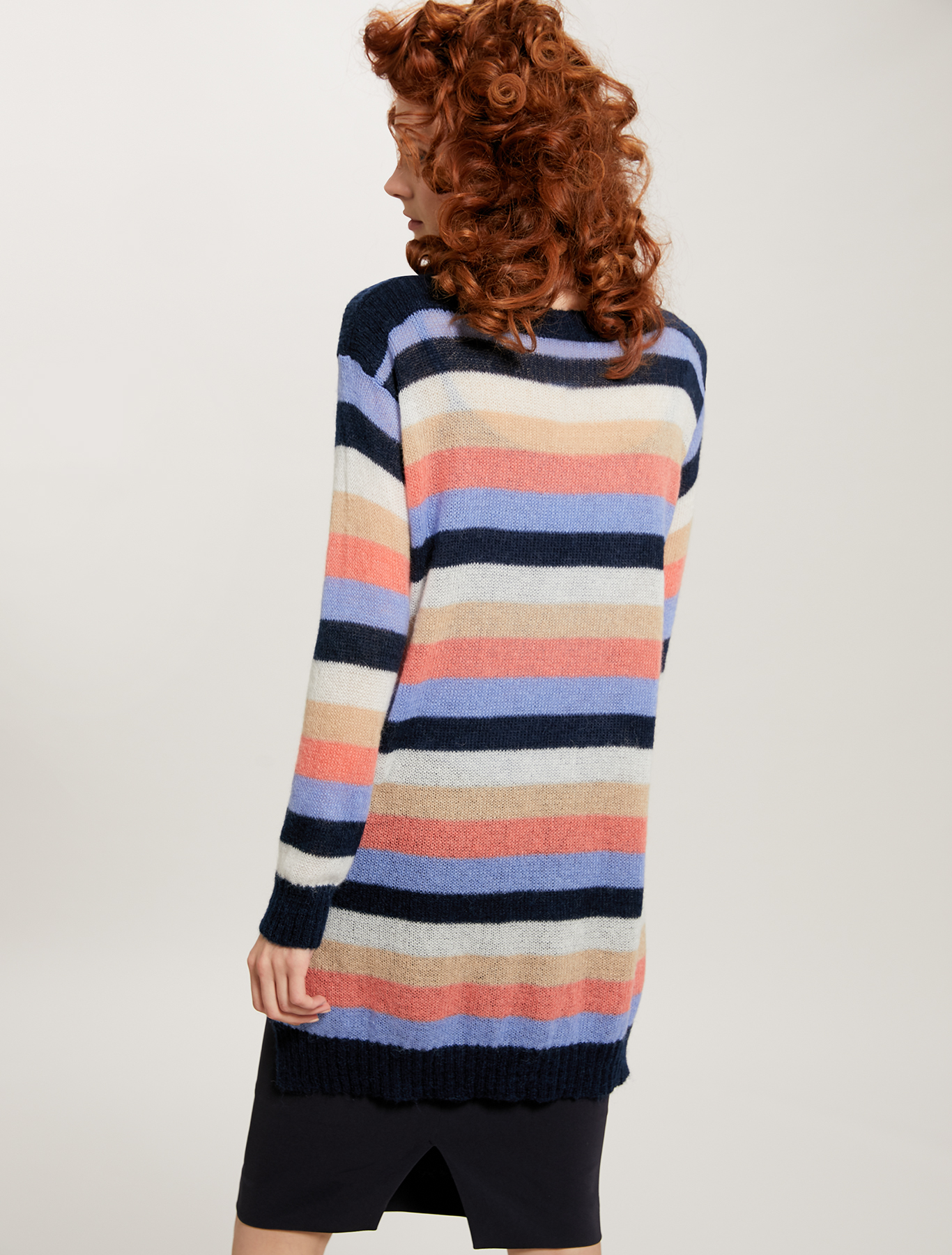 Jumper in alpaca-mohair blend, navy blue - Pennyblack Jumper in alpaca-mohair blend - navy blue - pennyblack