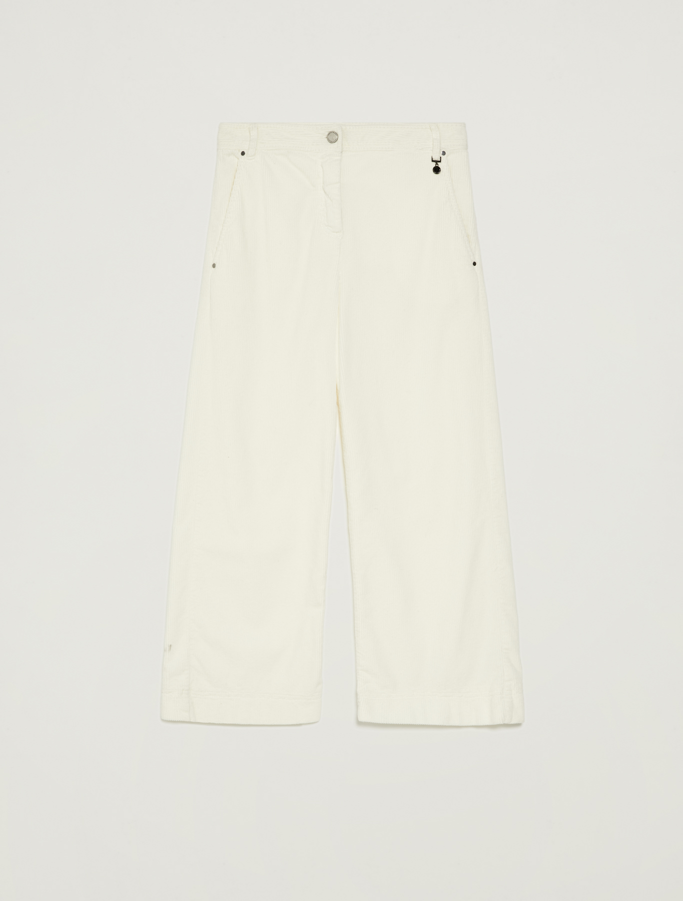Corduroy trousers, white - Pennyblack Corduroy trousers - white - pennyblack