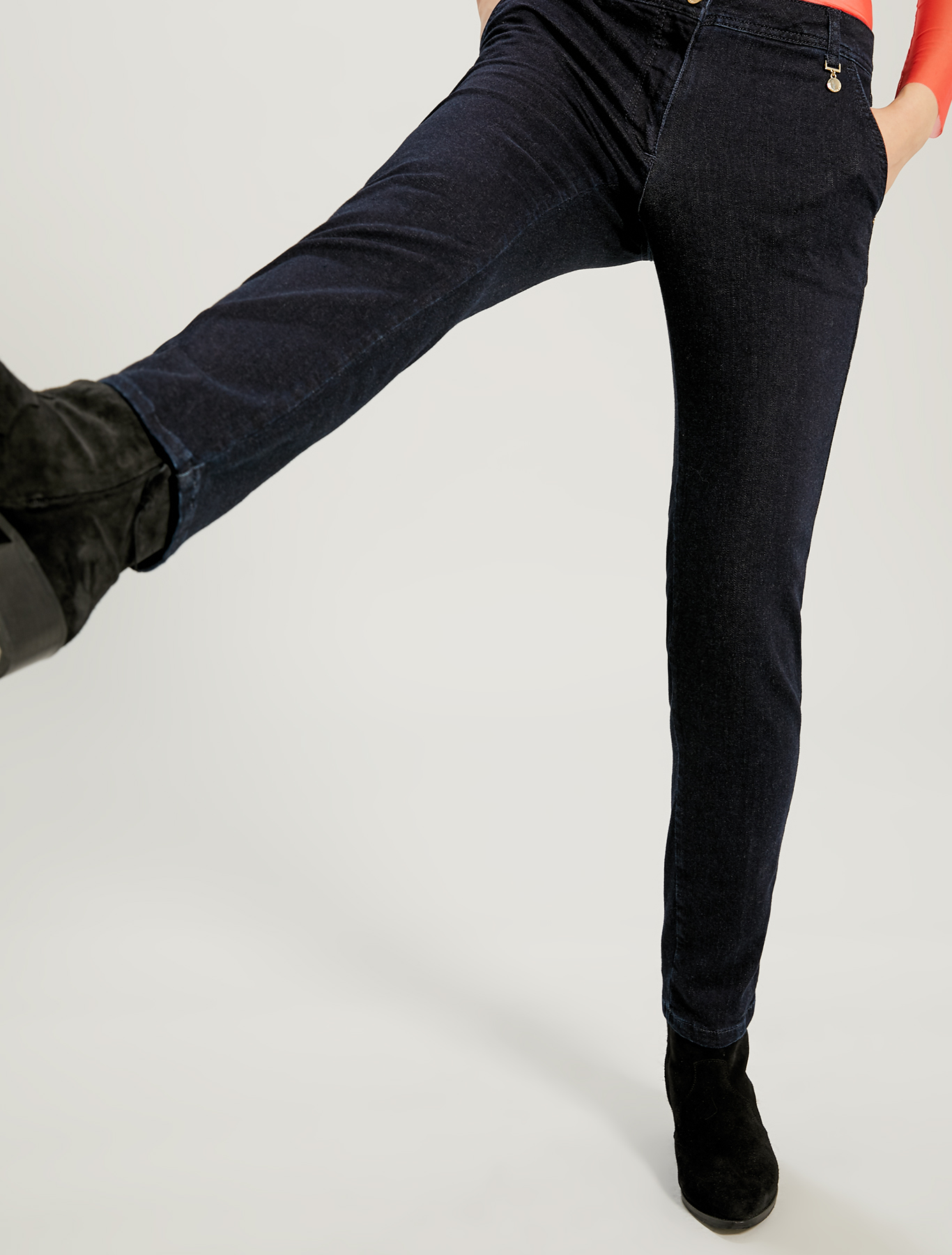 Dark blue slim-fit jeans, midnight blue - Pennyblack Dark blue slim-fit jeans - midnight blue - pennyblack
