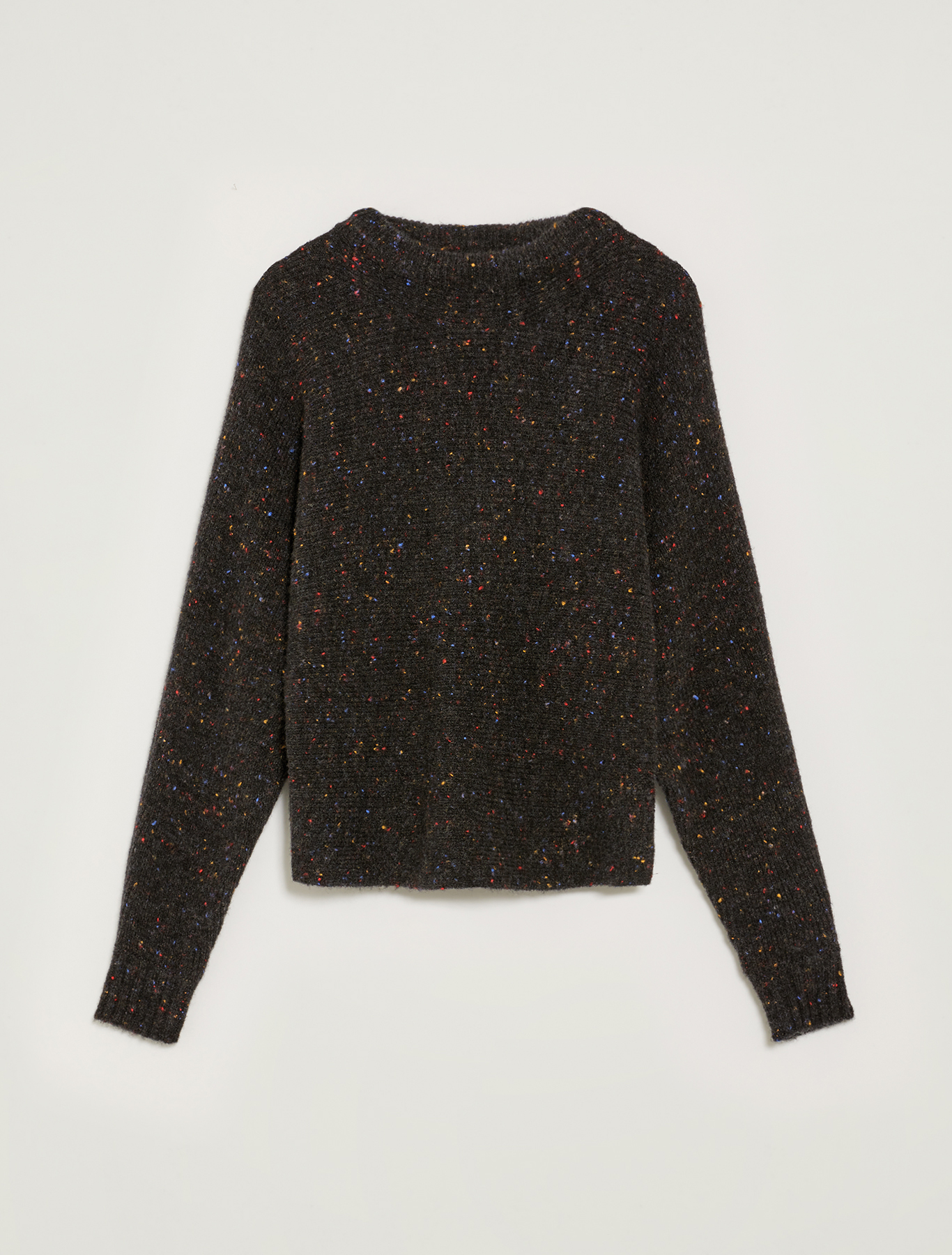 Tweed jumper with bow, black - Pennyblack Tweed jumper with bow - black - pennyblack