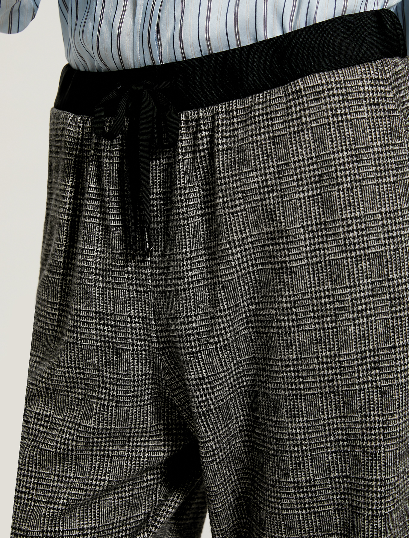 Pantaloni in jersey jacquard, fantasia nero - Pennyblack Pantaloni in jersey jacquard - fantasia nero - pennyblack