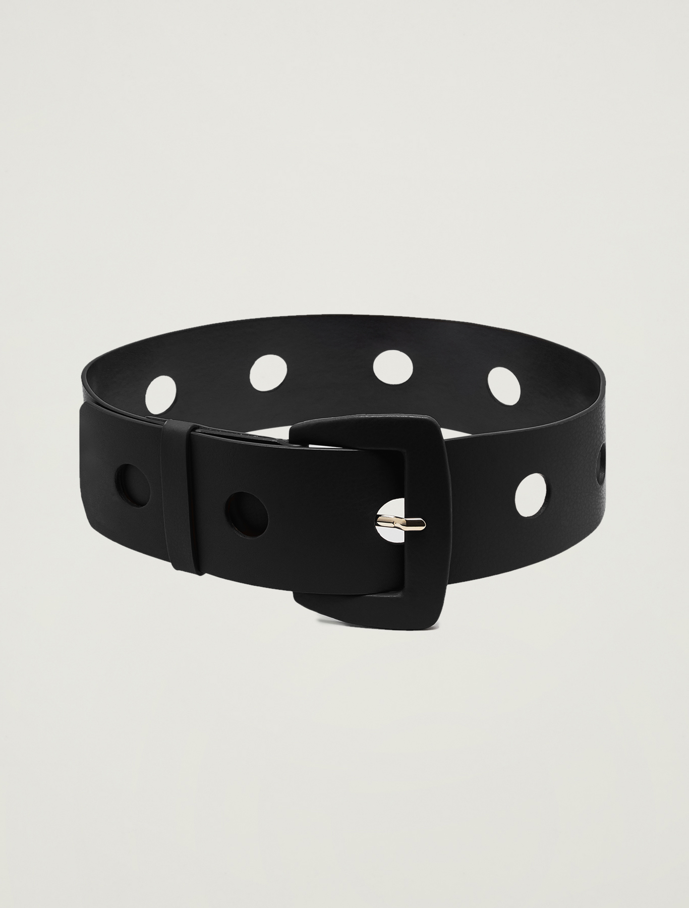 Waist belt with circular inlays, black - Pennyblack Waist belt with circular inlays - black - pennyblack