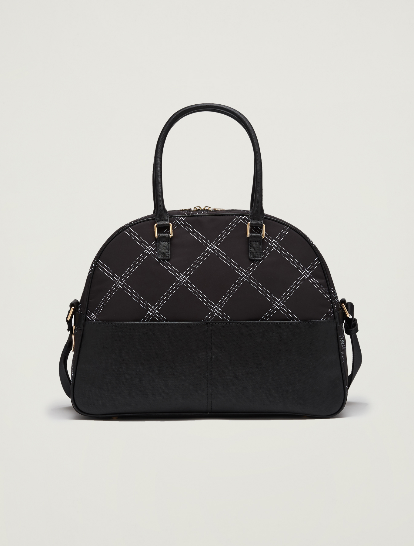 Bowling bag stampata, nero - Pennyblack Bowling bag stampata - nero - pennyblack