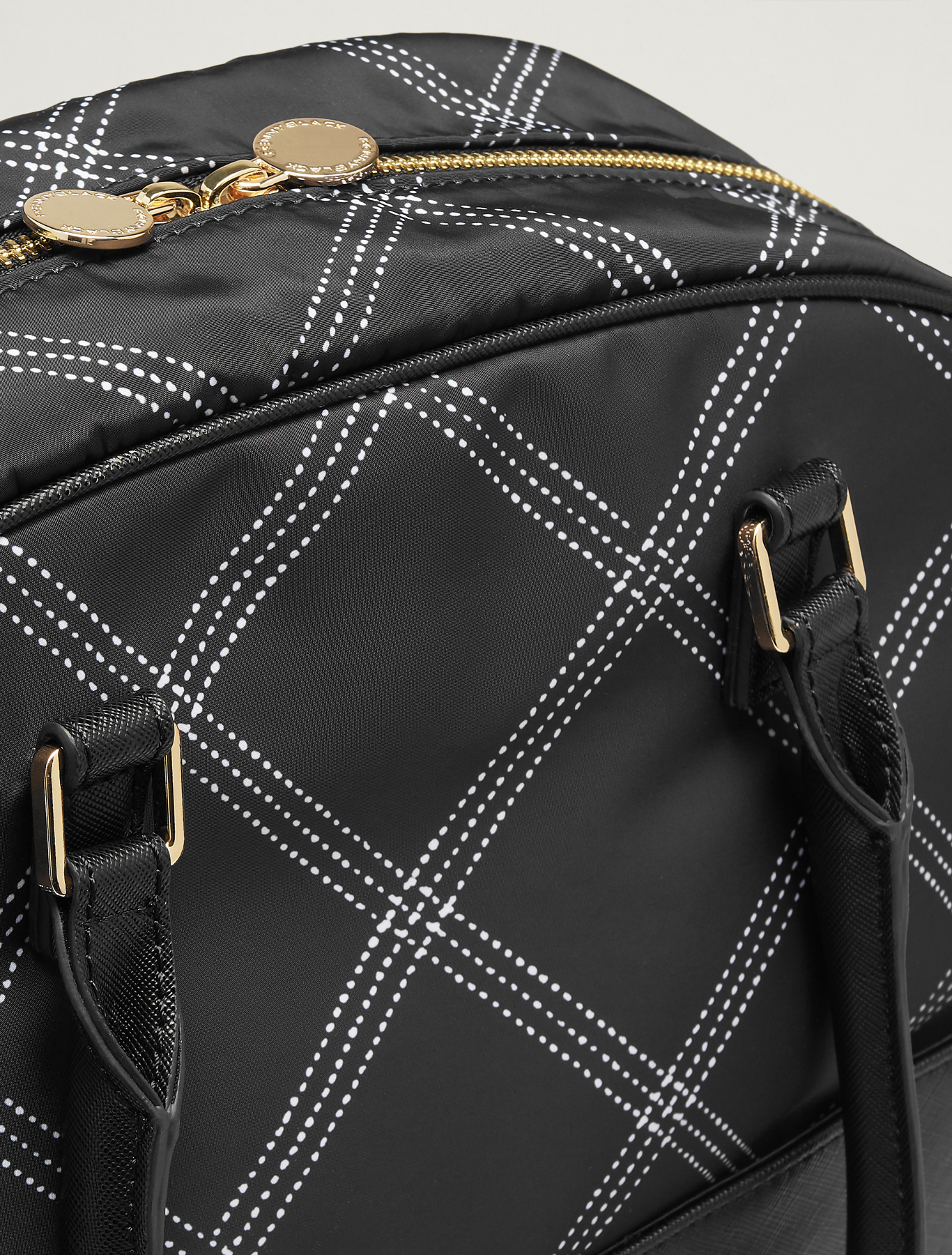 Bowling bag stampata, nero - Pennyblack Bowling bag stampata - nero - pennyblack