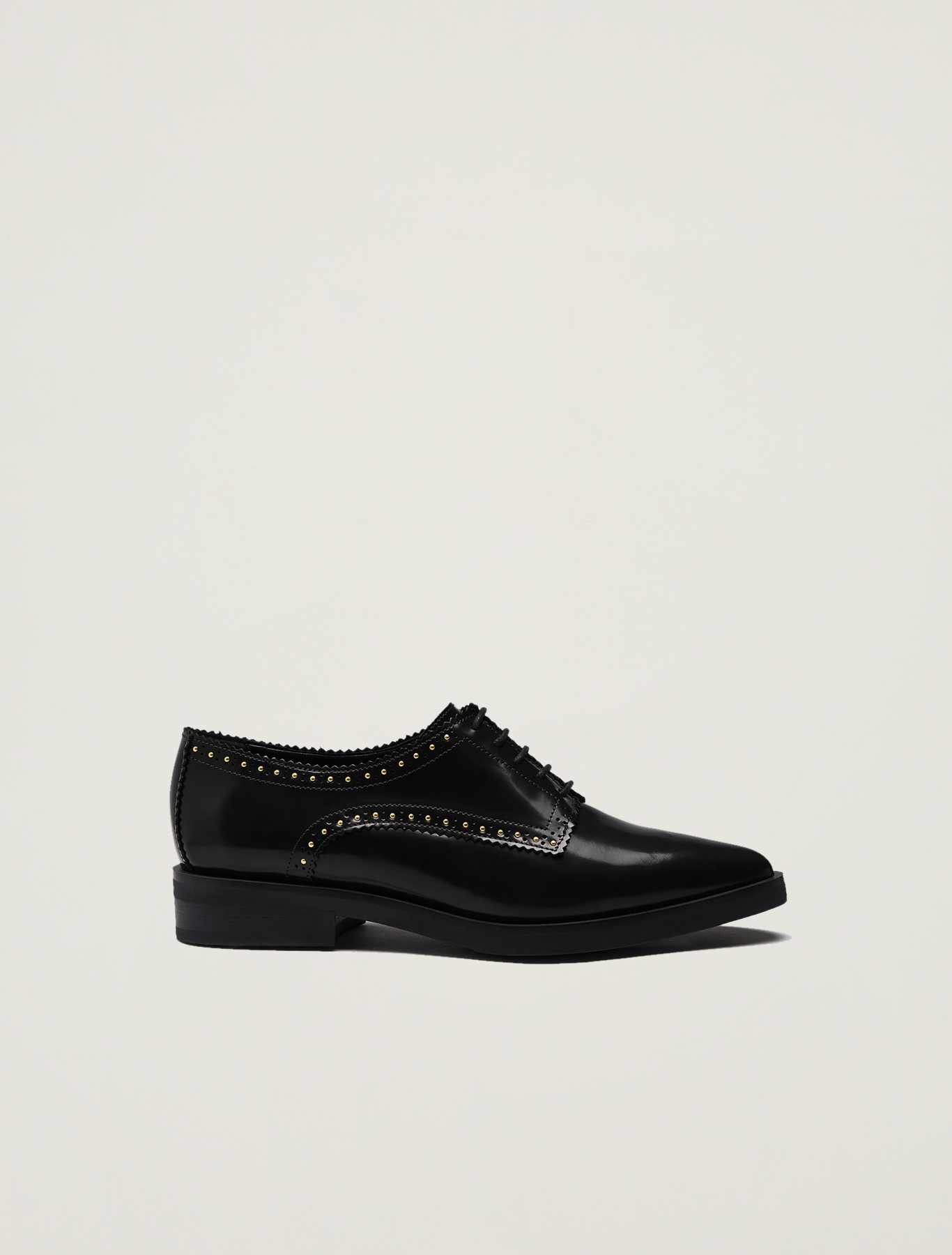 Lace-ups with micro studs, black - Pennyblack Lace-ups with micro studs - black - pennyblack