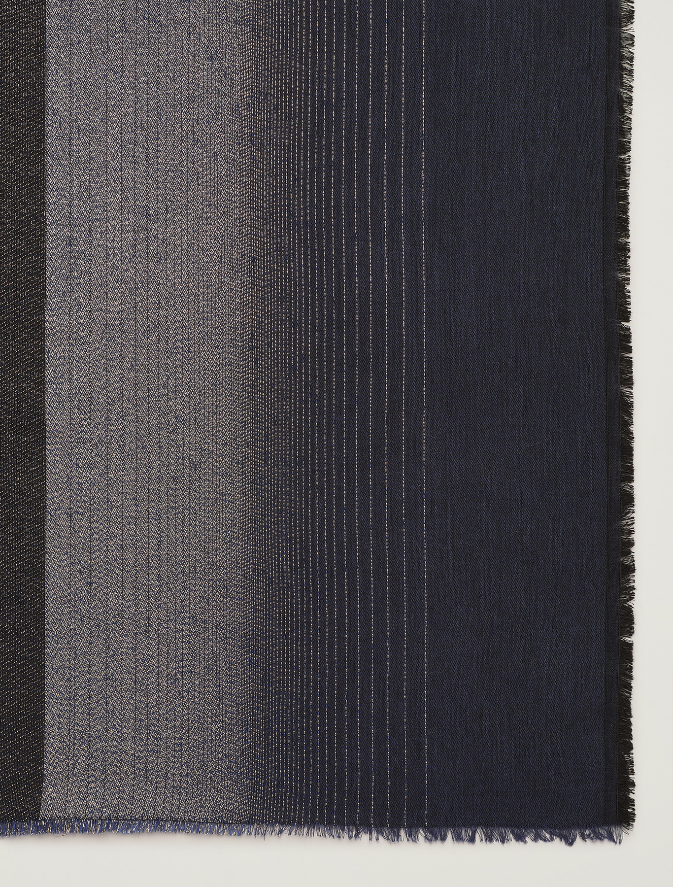 Flowing lamé scarf, navy blue - Pennyblack Flowing lamé scarf - navy blue - pennyblack