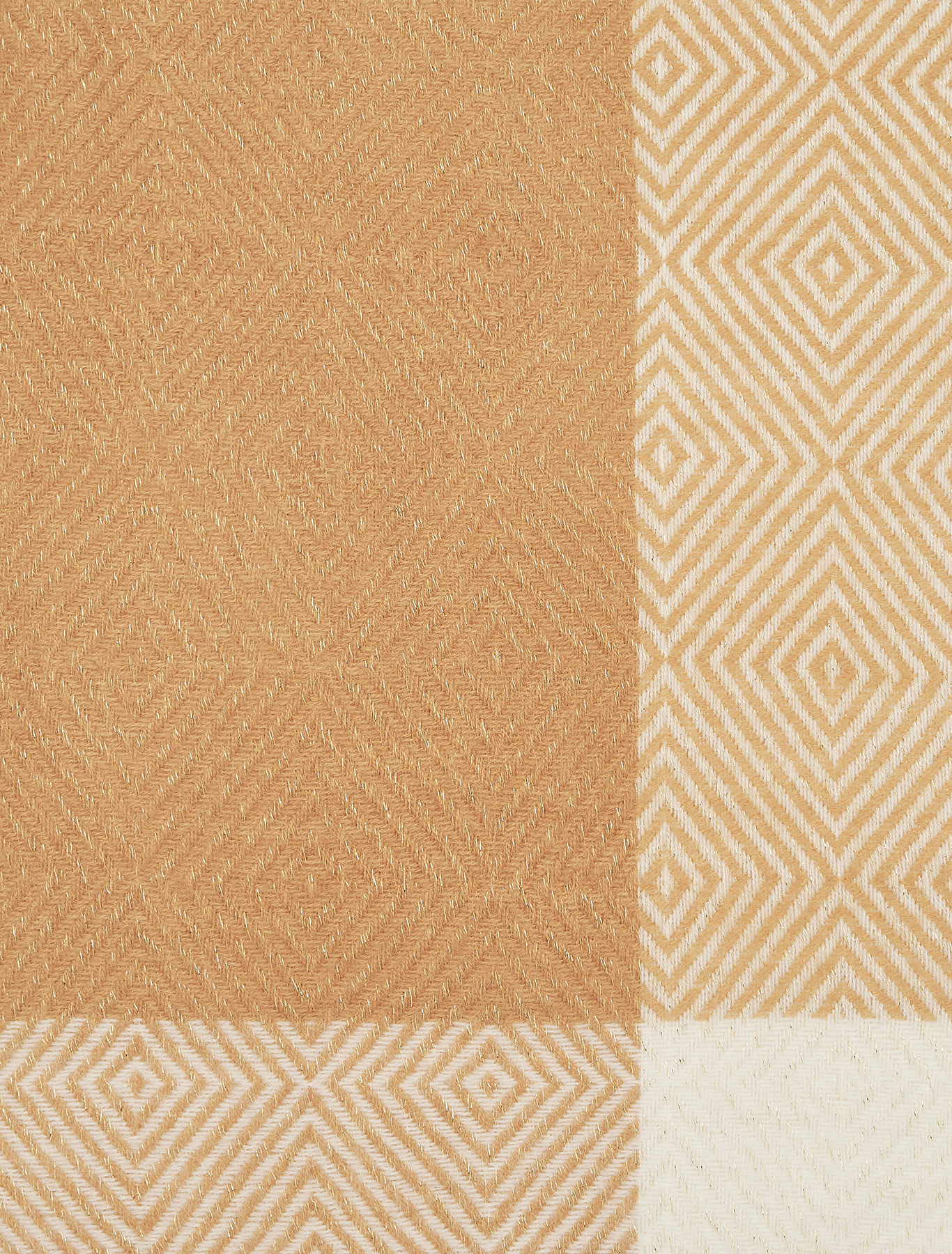 Jacquard scarf with lamé, beige - Pennyblack Jacquard scarf with lamé - beige - pennyblack