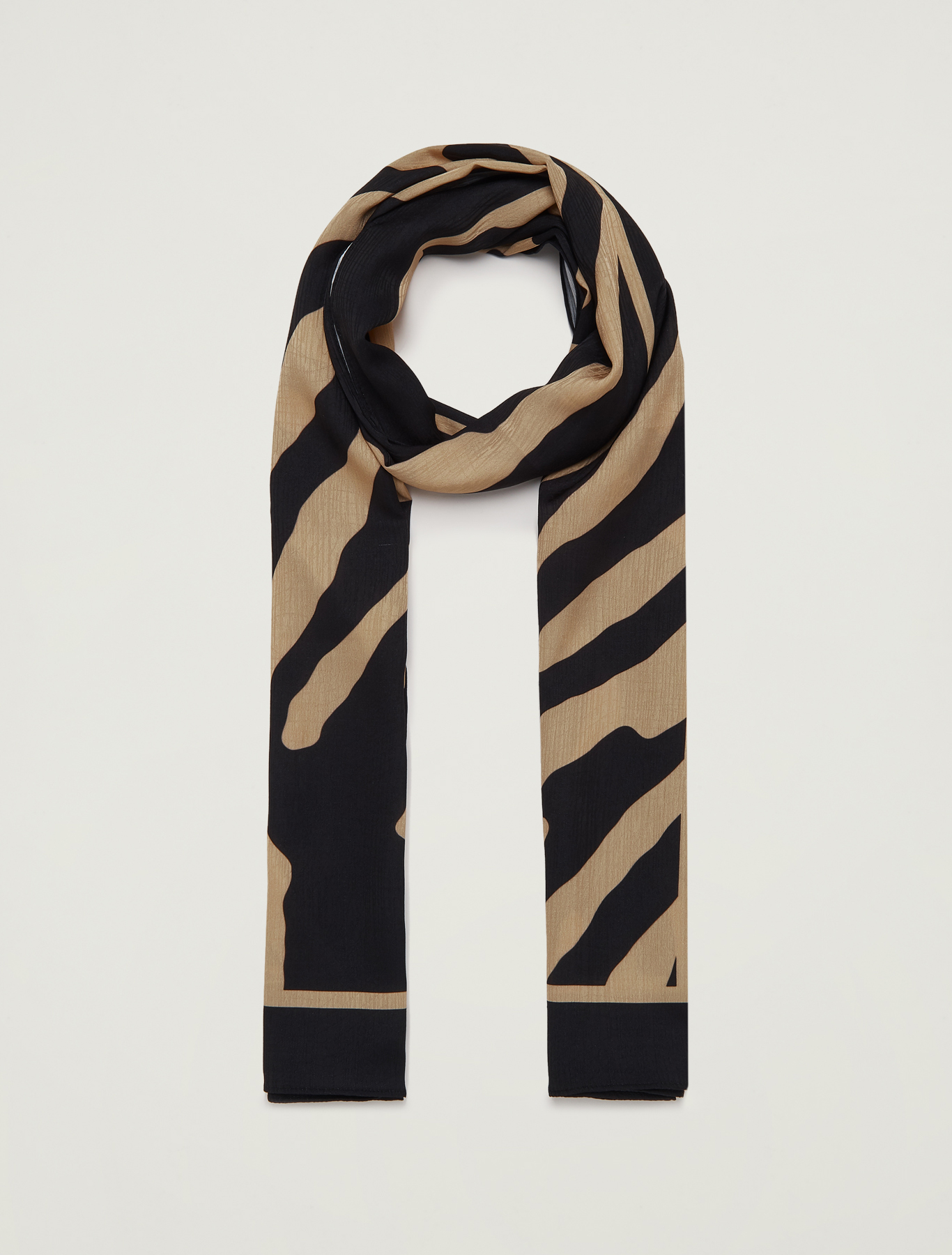 Sciarpa con texture jacquard, beige - Pennyblack Sciarpa con texture jacquard - beige - pennyblack