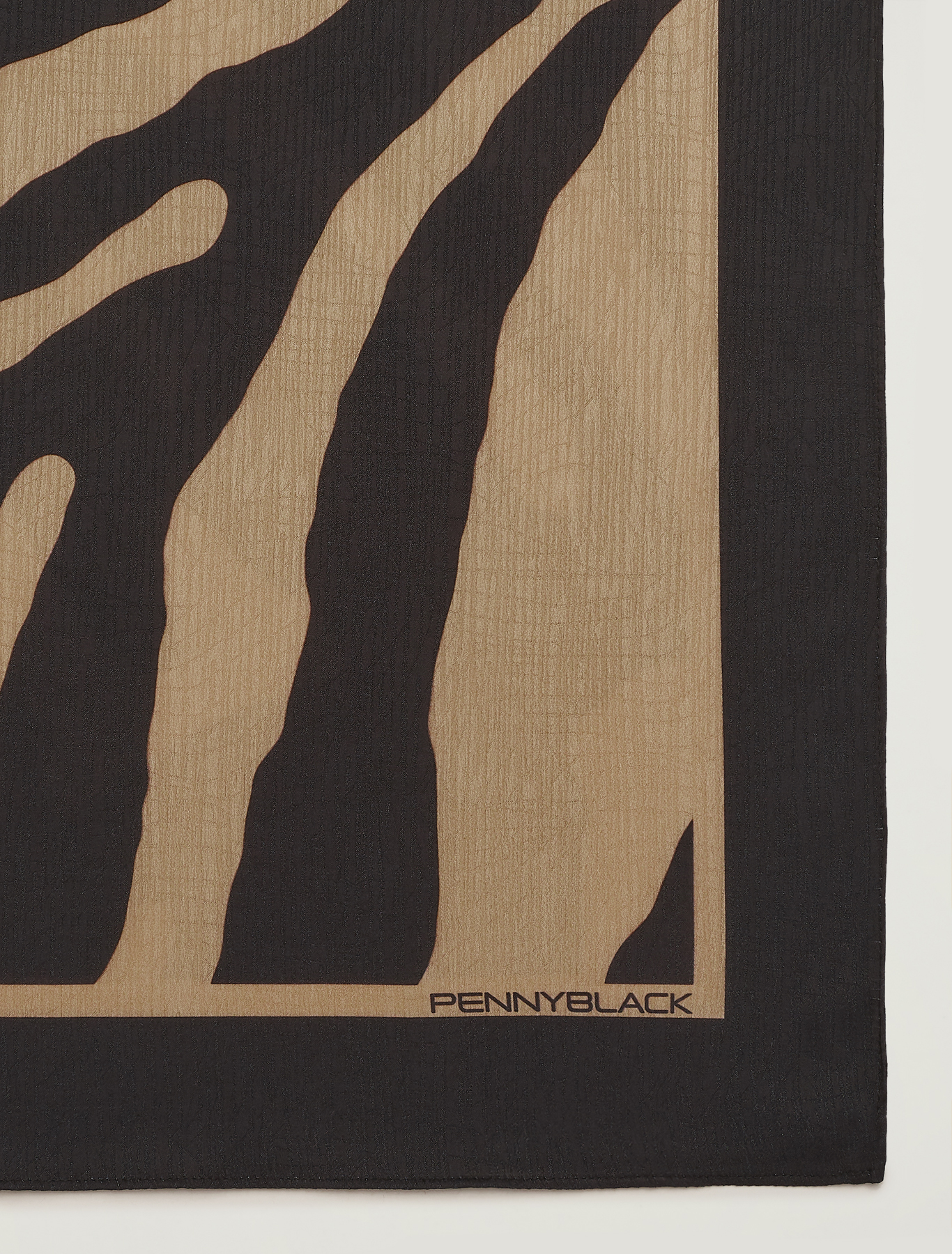 Sciarpa con texture jacquard, beige - Pennyblack Sciarpa con texture jacquard - beige - pennyblack