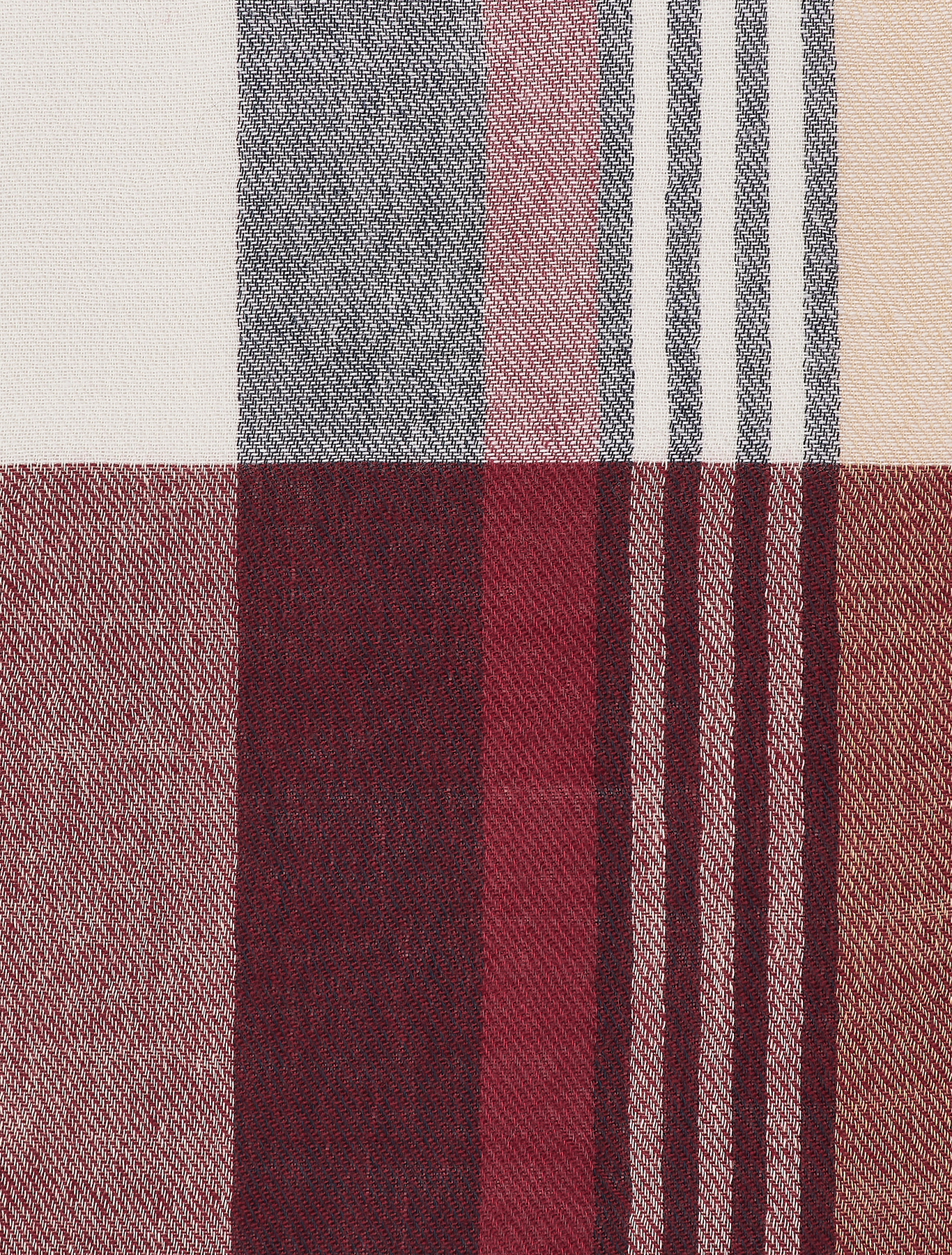 Checked scarf, red - Pennyblack Checked scarf - red - pennyblack