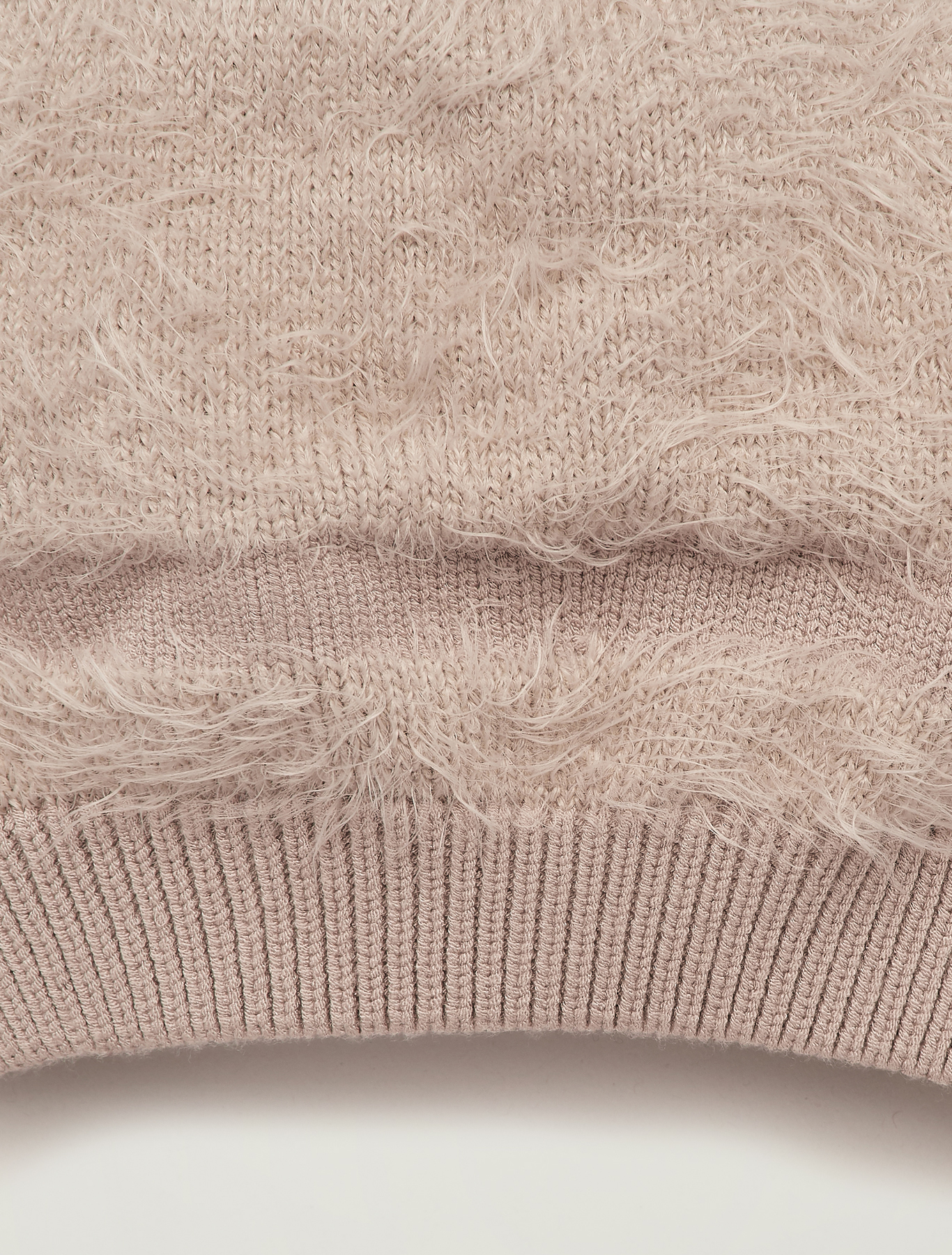 Plush knit beret, light grey - Pennyblack Plush knit beret - light grey - pennyblack