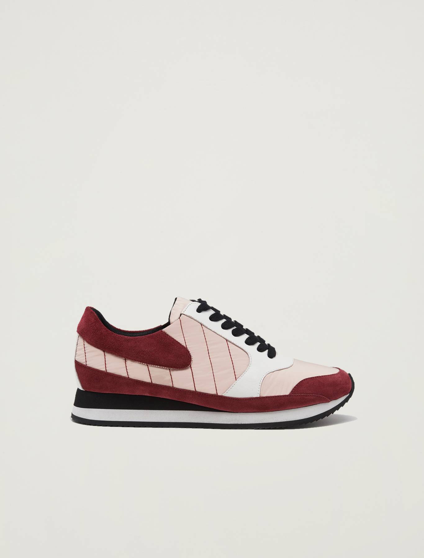 Sneakers in suede, pelle e nylon, bordeaux - Pennyblack Sneakers in suede, pelle e nylon - bordeaux - pennyblack
