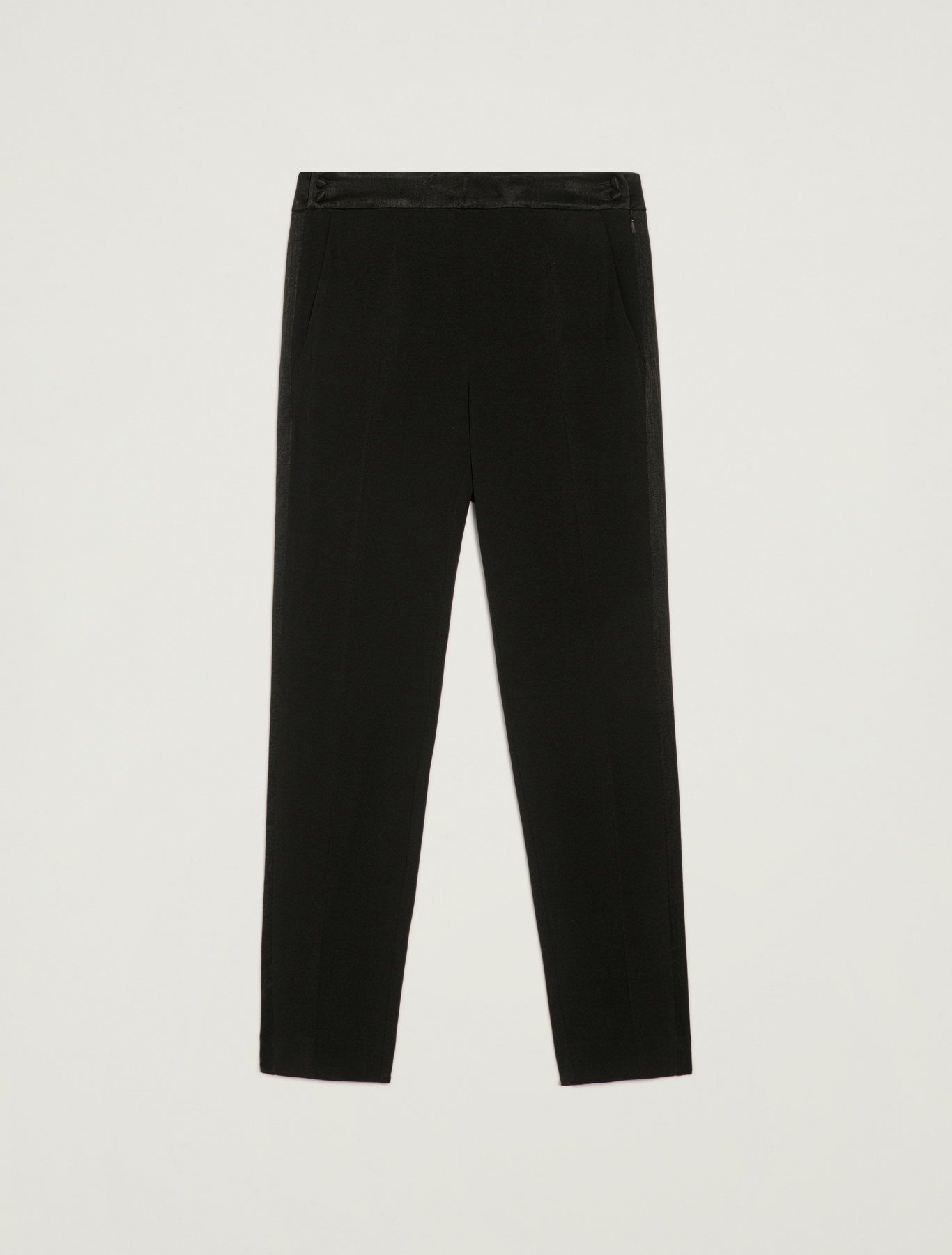Crêpe tuxedo trousers, black - Pennyblack Crêpe tuxedo trousers - black - pennyblack