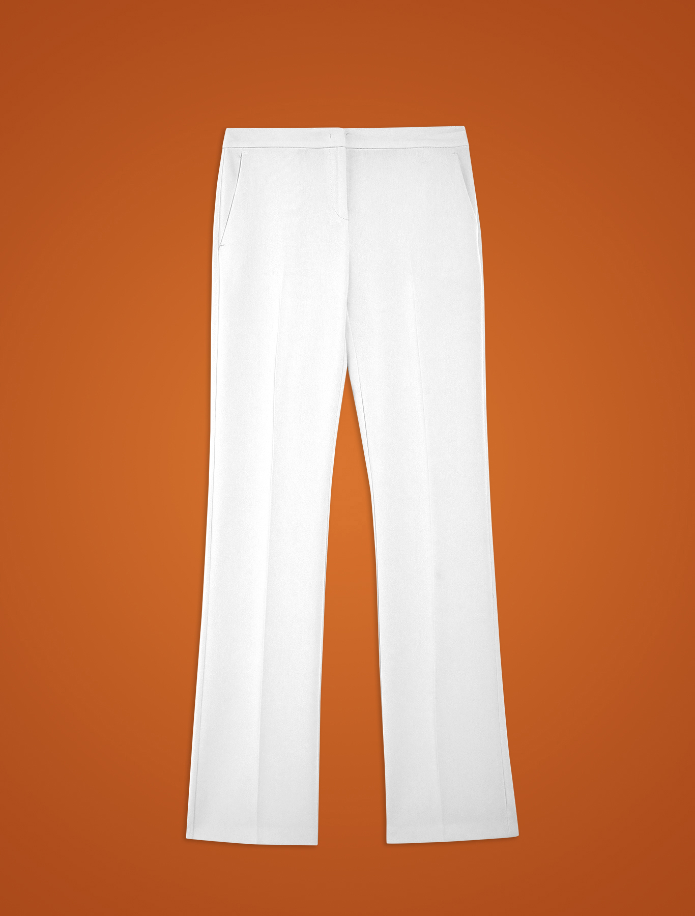 Straight fit, fuller trousers, ivory - Pennyblack Straight fit, fuller trousers - ivory - pennyblack