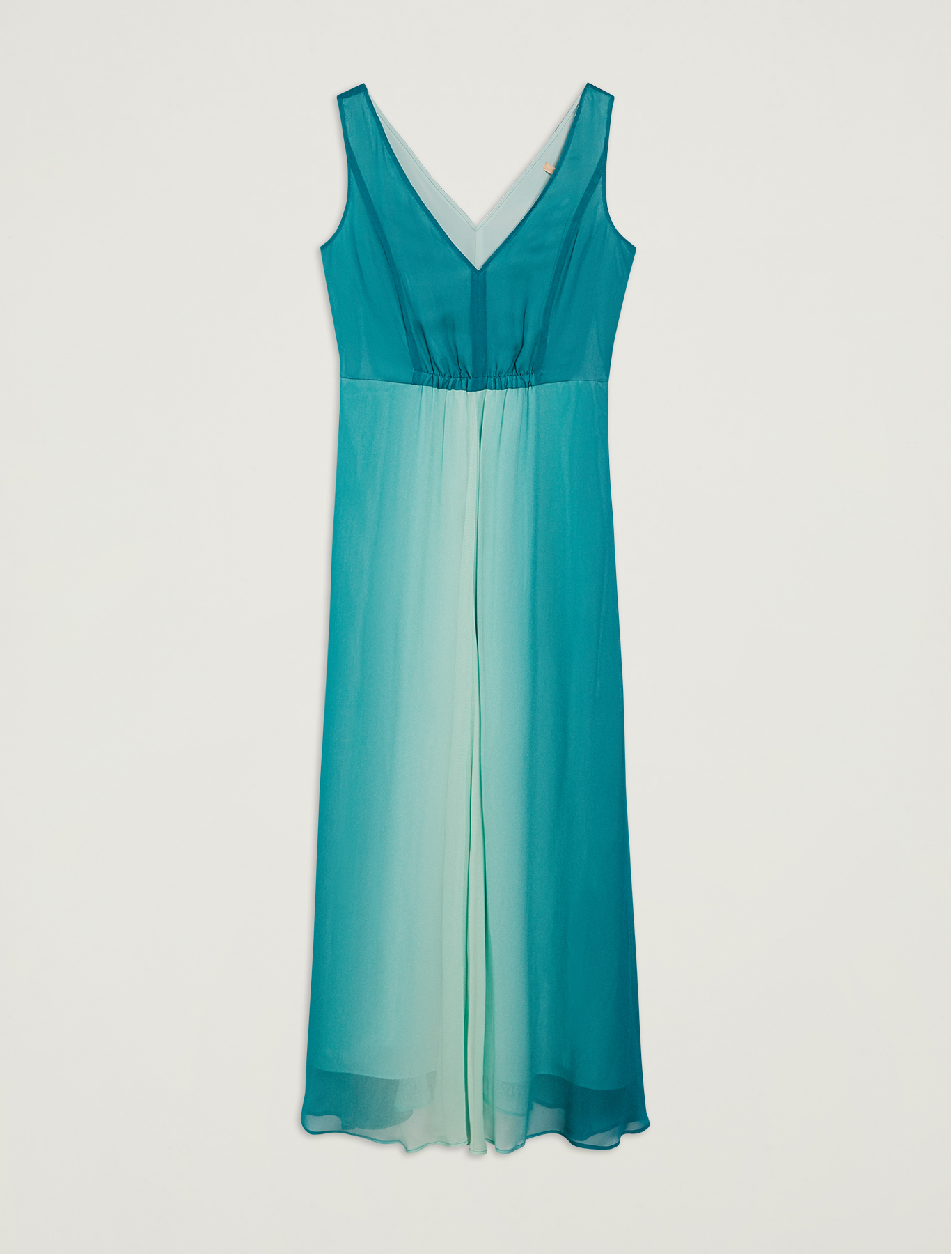 Shaded georgette dress, petrol green pattern - Pennyblack Shaded georgette dress - petrol green pattern - pennyblack