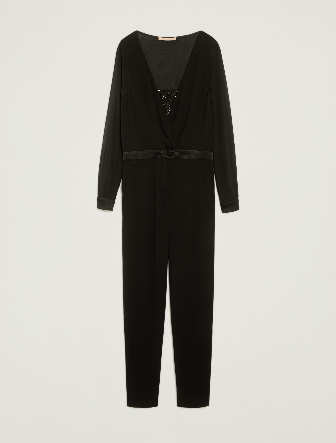 Sequinned jumpsuit with top, black - Pennyblack Sequinned jumpsuit with top - black - pennyblack