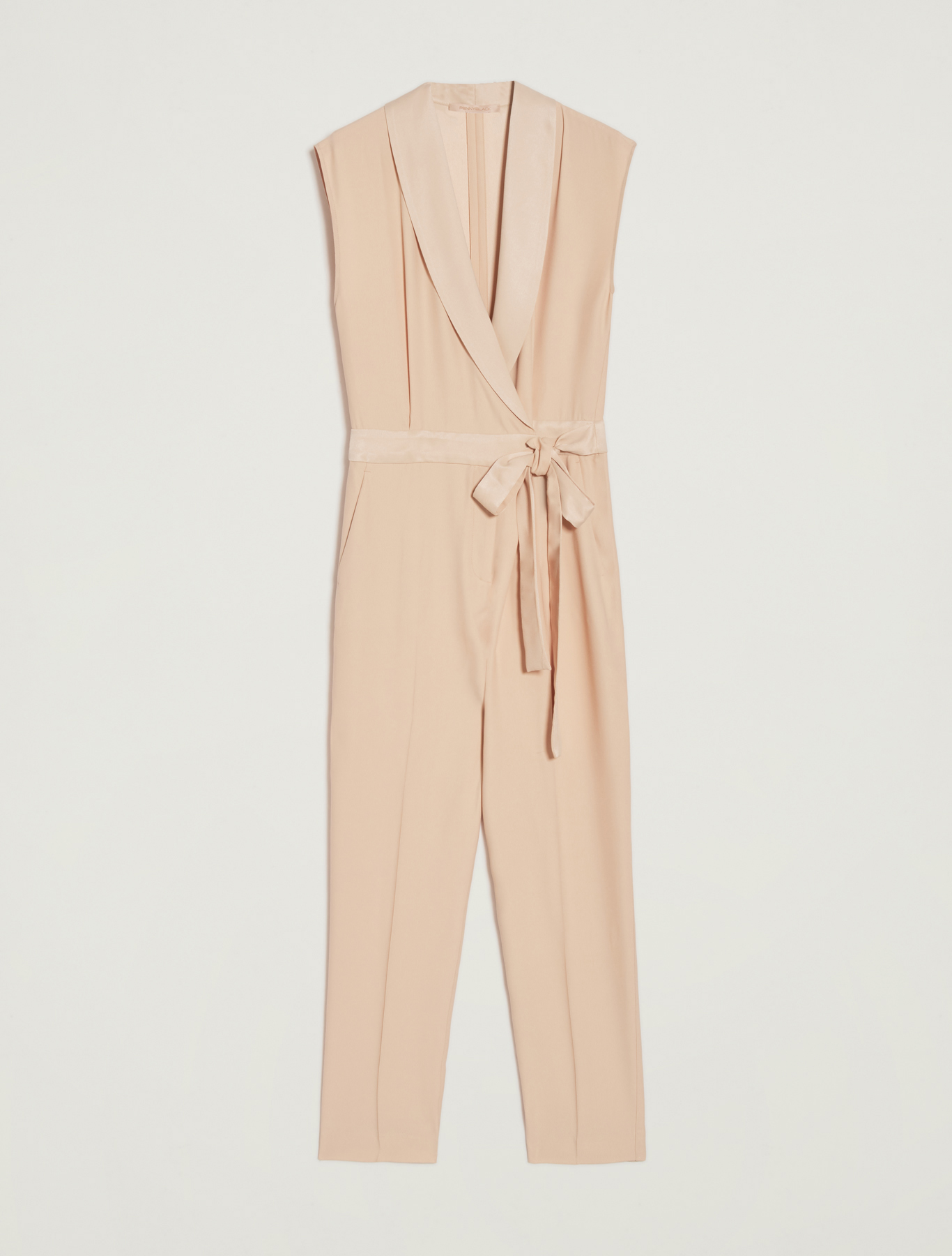 Envers satin jumpsuit, beige - Pennyblack Envers satin jumpsuit - beige - pennyblack