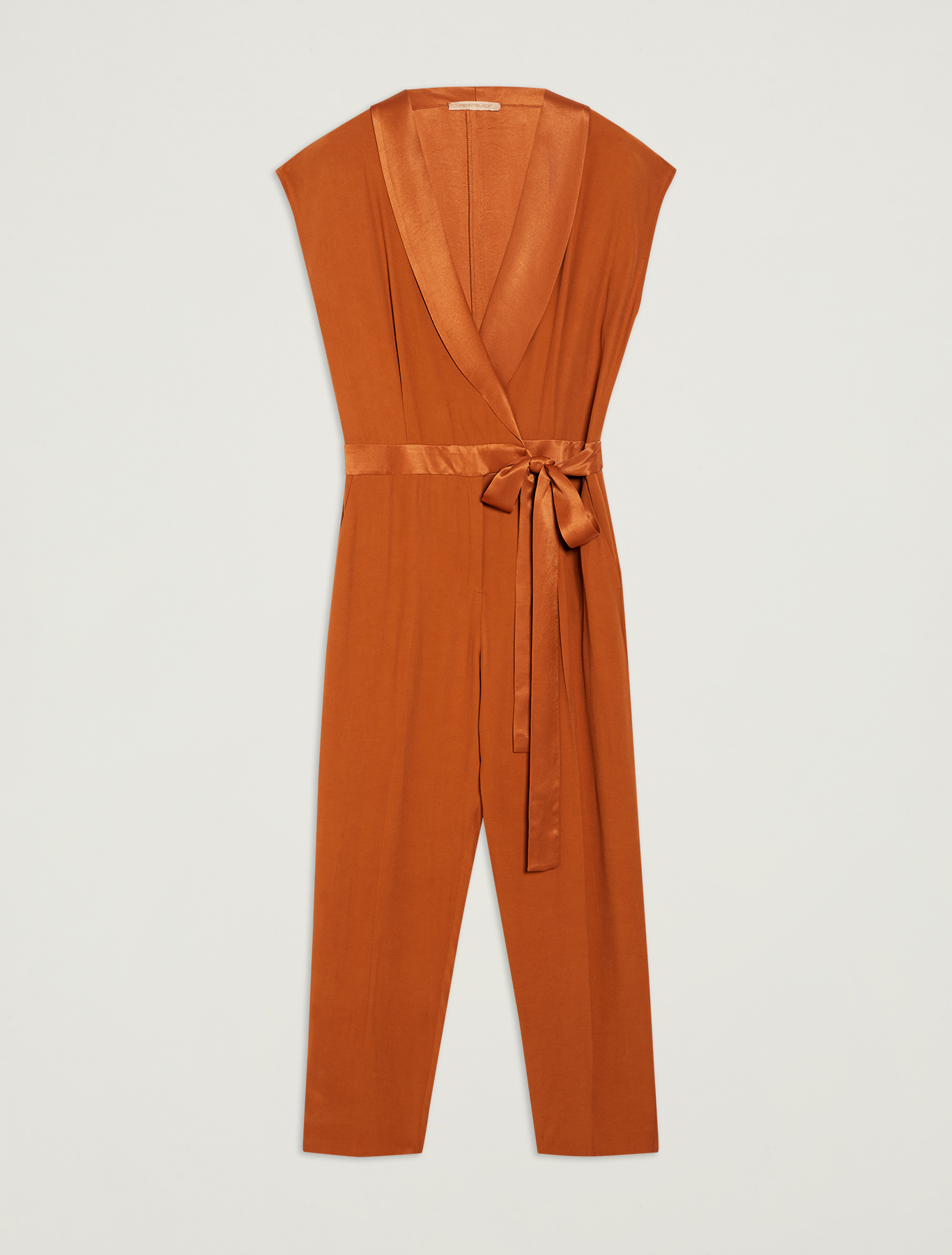 Envers satin jumpsuit, brown - Pennyblack Envers satin jumpsuit - brown - pennyblack