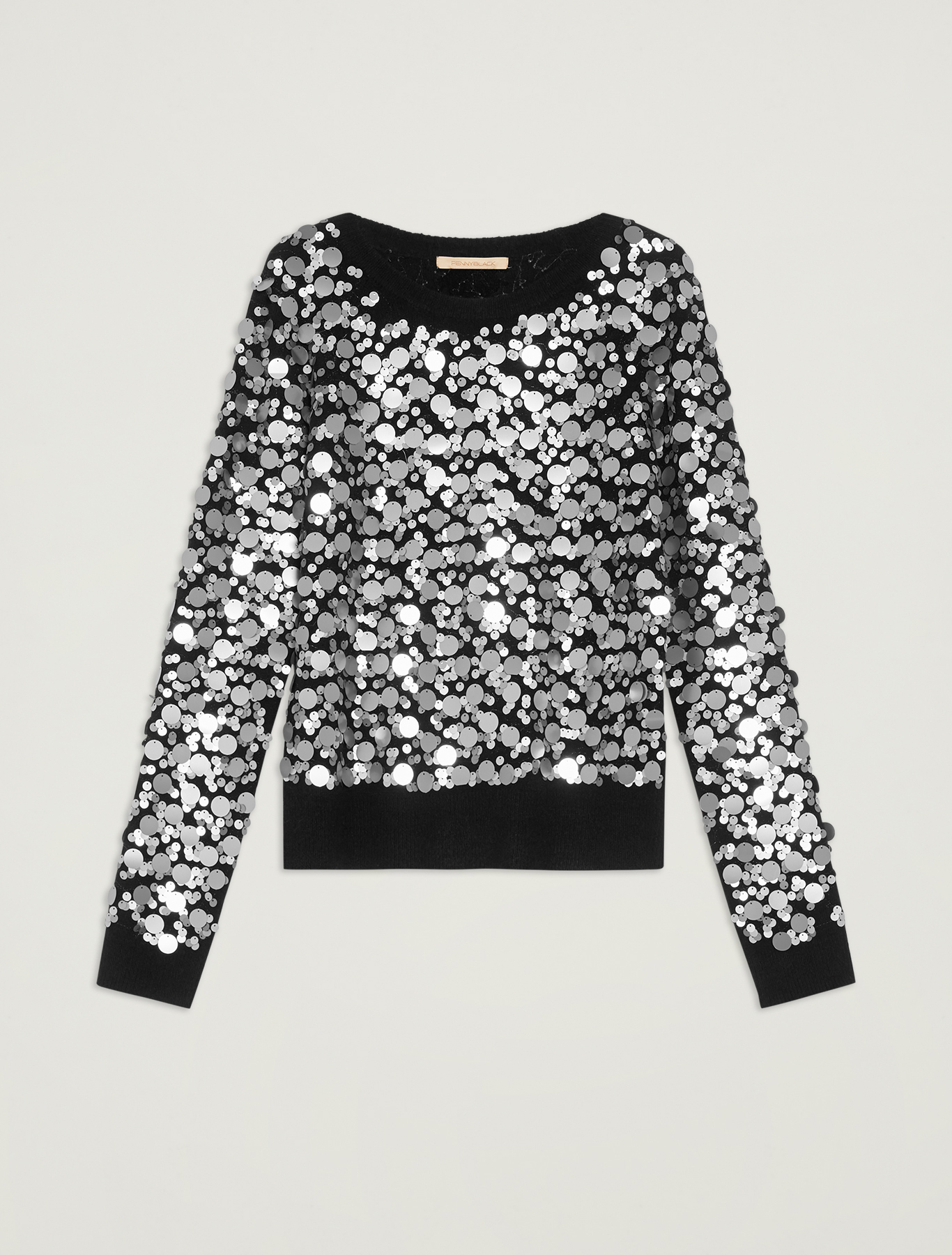 Sequinned jumper, black - Pennyblack Sequinned jumper - black - pennyblack