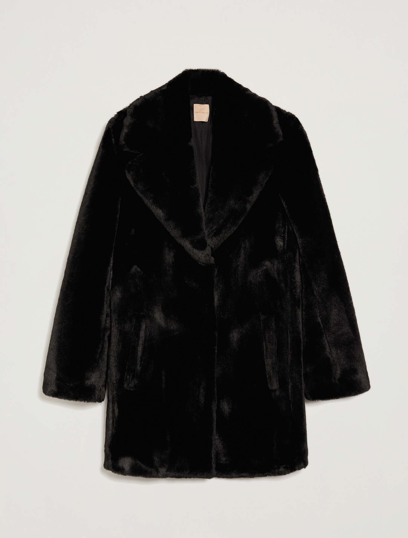 Cappotto in peluche, nero - Pennyblack Cappotto in peluche - nero - pennyblack