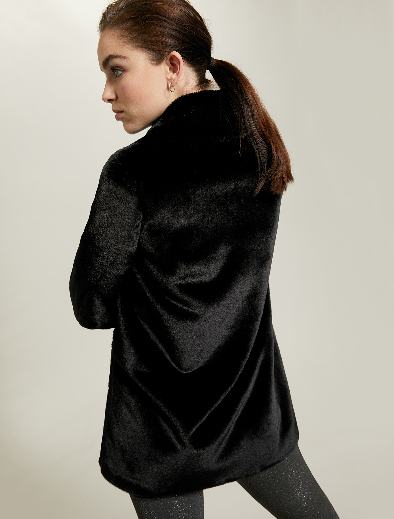Cappotto in peluche, nero - Pennyblack Cappotto in peluche - nero - pennyblack