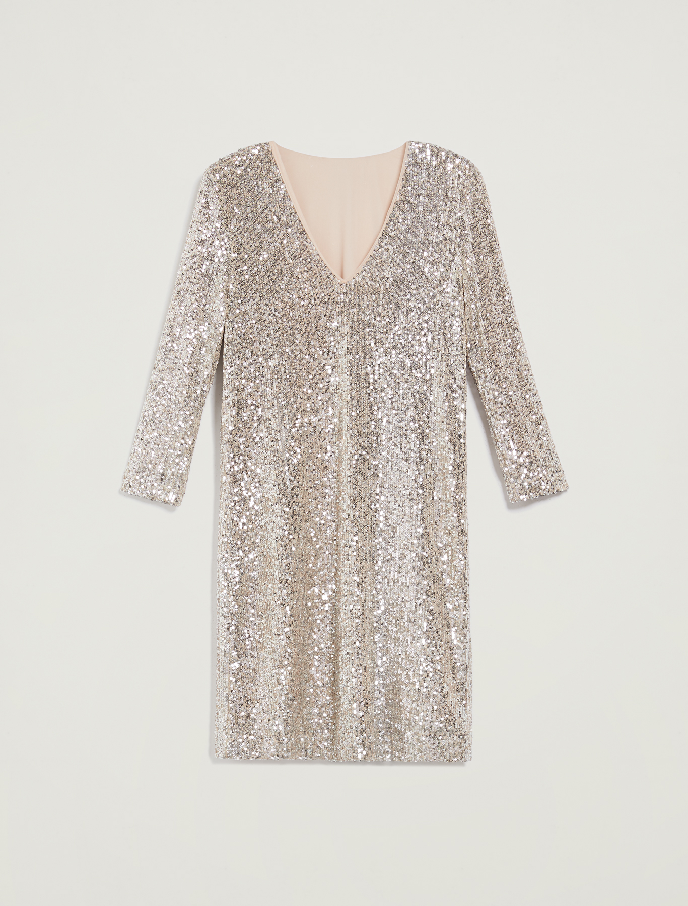 Sequinned dress, silver - Pennyblack Sequinned dress - silver - pennyblack