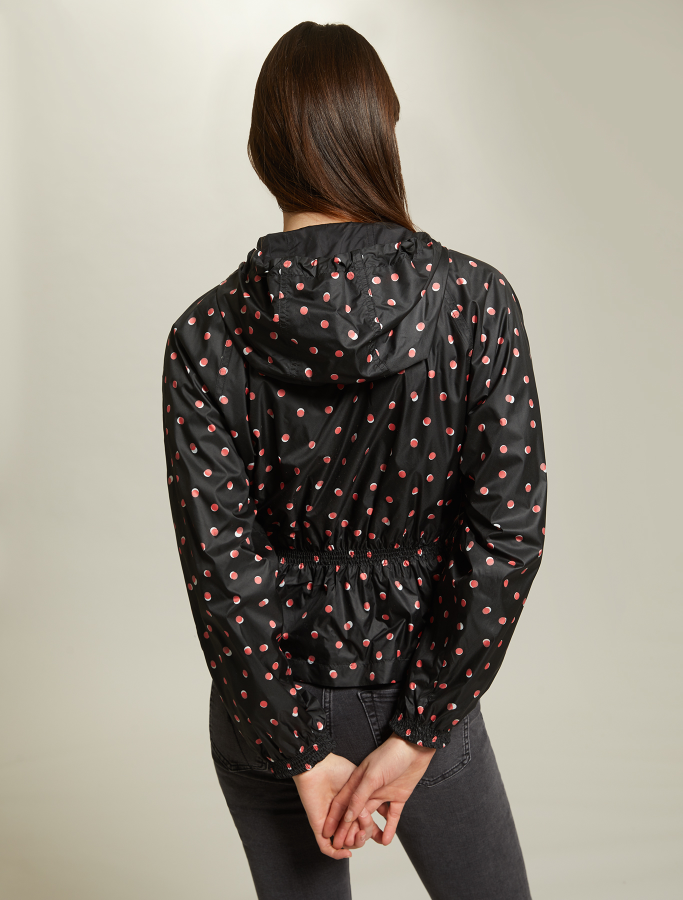 Reversible jacket in technical fabric, black pattern - Pennyblack Reversible jacket in technical fabric - black pattern - pennyblack